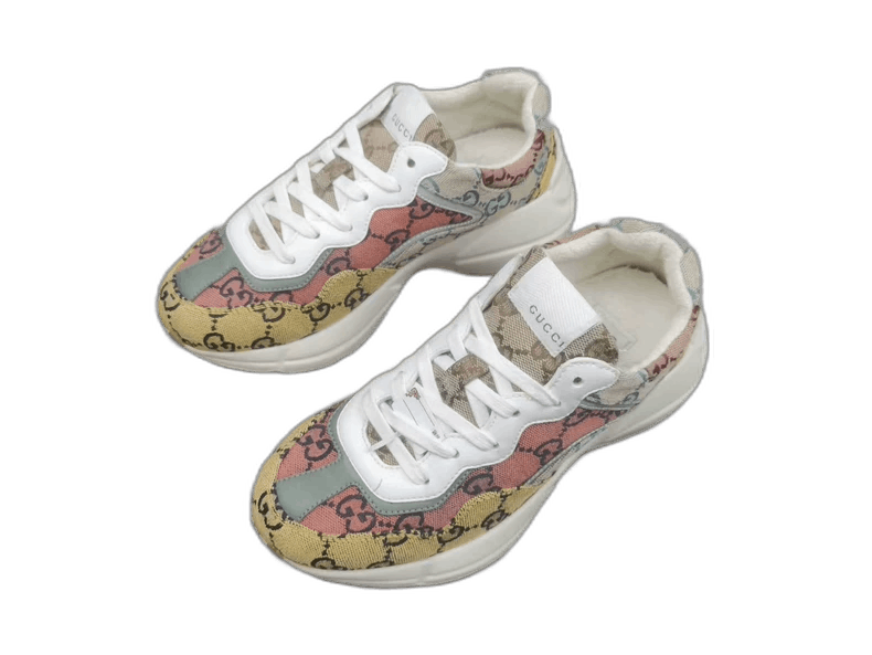 Gucci Colorful Panel Dad Sneakers Size 35.5