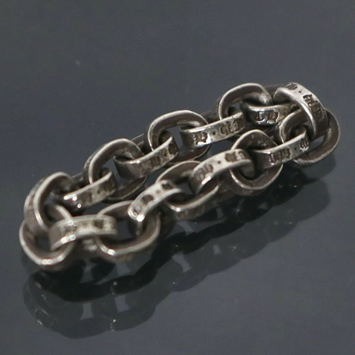 Chrome Hearts US6.5 Chrome hearts Paper Chain ring 12 Size ONE SIZE - 3 Thumbnail