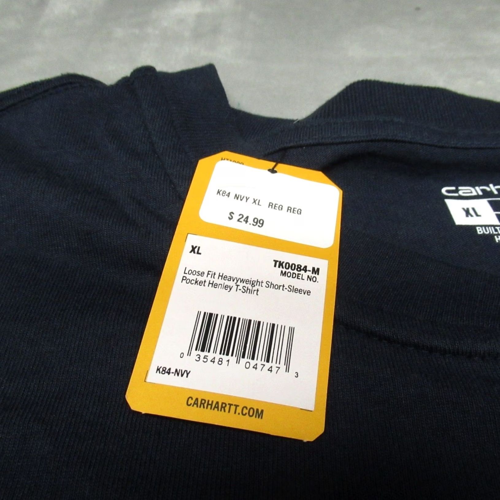 Carhartt Carhartt Shirt Mens XL Blue Loose Fit Heavyweight Pocket Tee NEW LOGO Size US XL / EU 56 / 4 - 3 Thumbnail