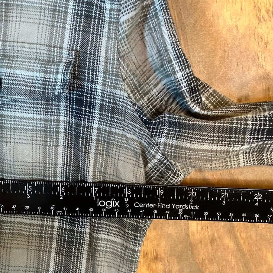 Express Express Womens Shirt Button-Down Collared Plaid Multicolored Stretch XS Size XS / US 0-2 / IT 36-38 - 6 Thumbnail