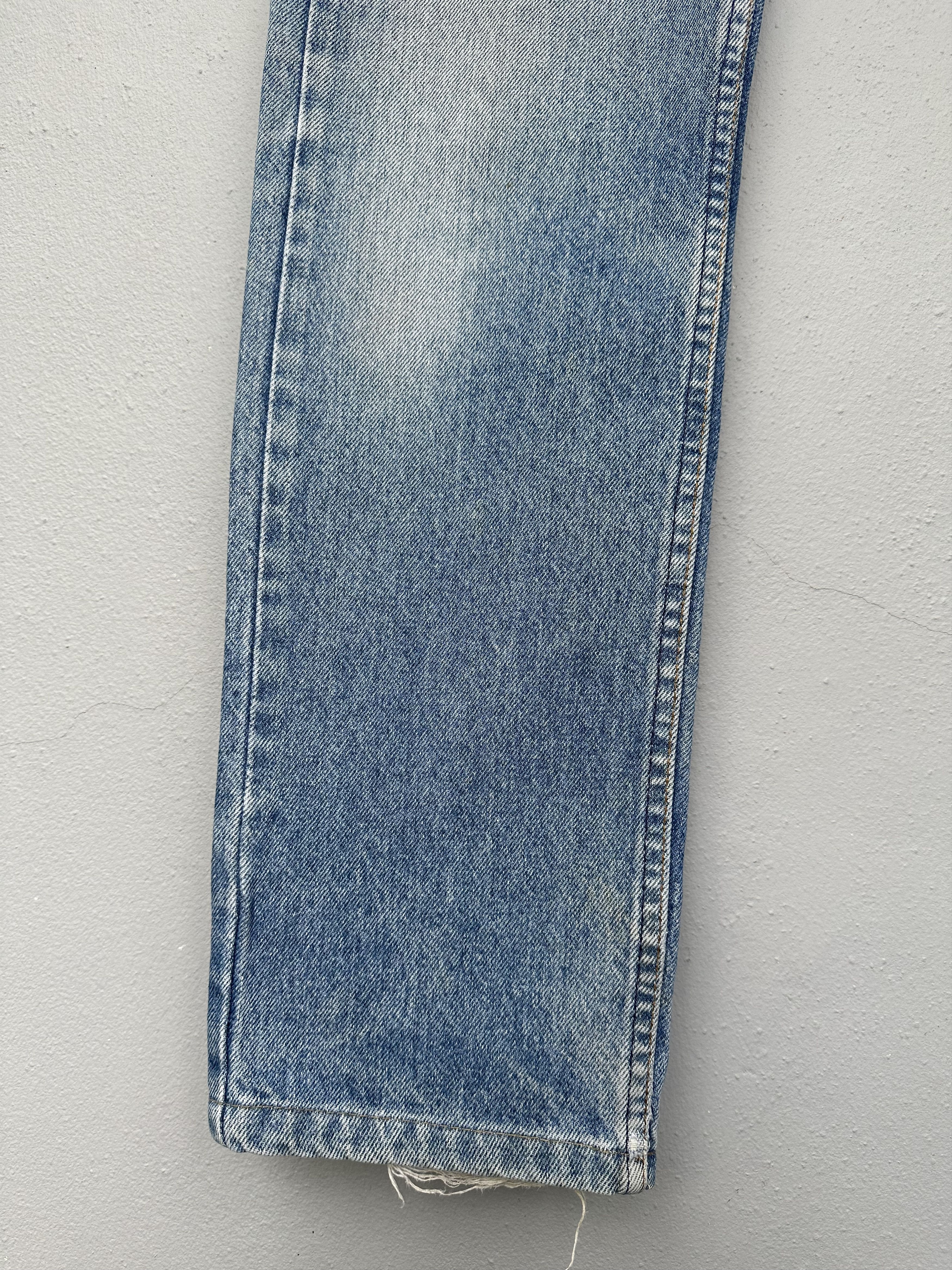 Levi's Vintage 90s Levi's 505 Single R Distressed Flare Jeans Size US 29 - 8 Thumbnail