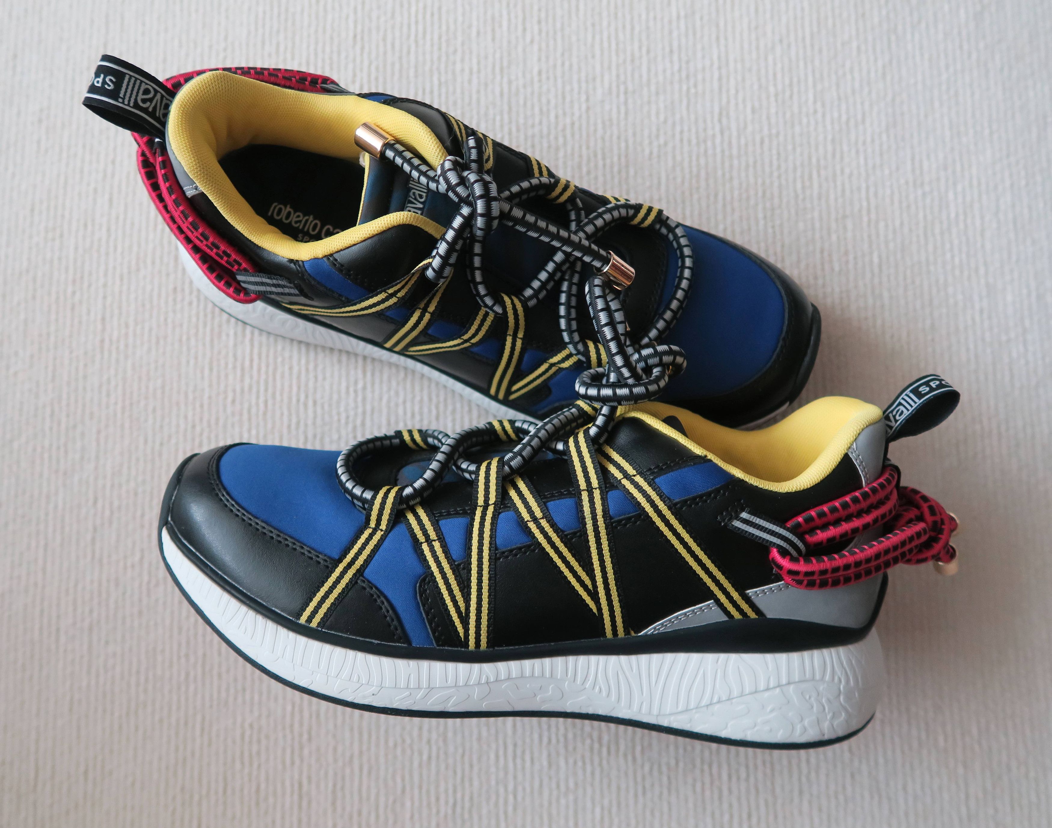 Roberto Cavalli Roberto Cavalli Sport Hiking Inspired Rope Design Sneakers Size US 12 / EU 45 - 1 Thumbnail