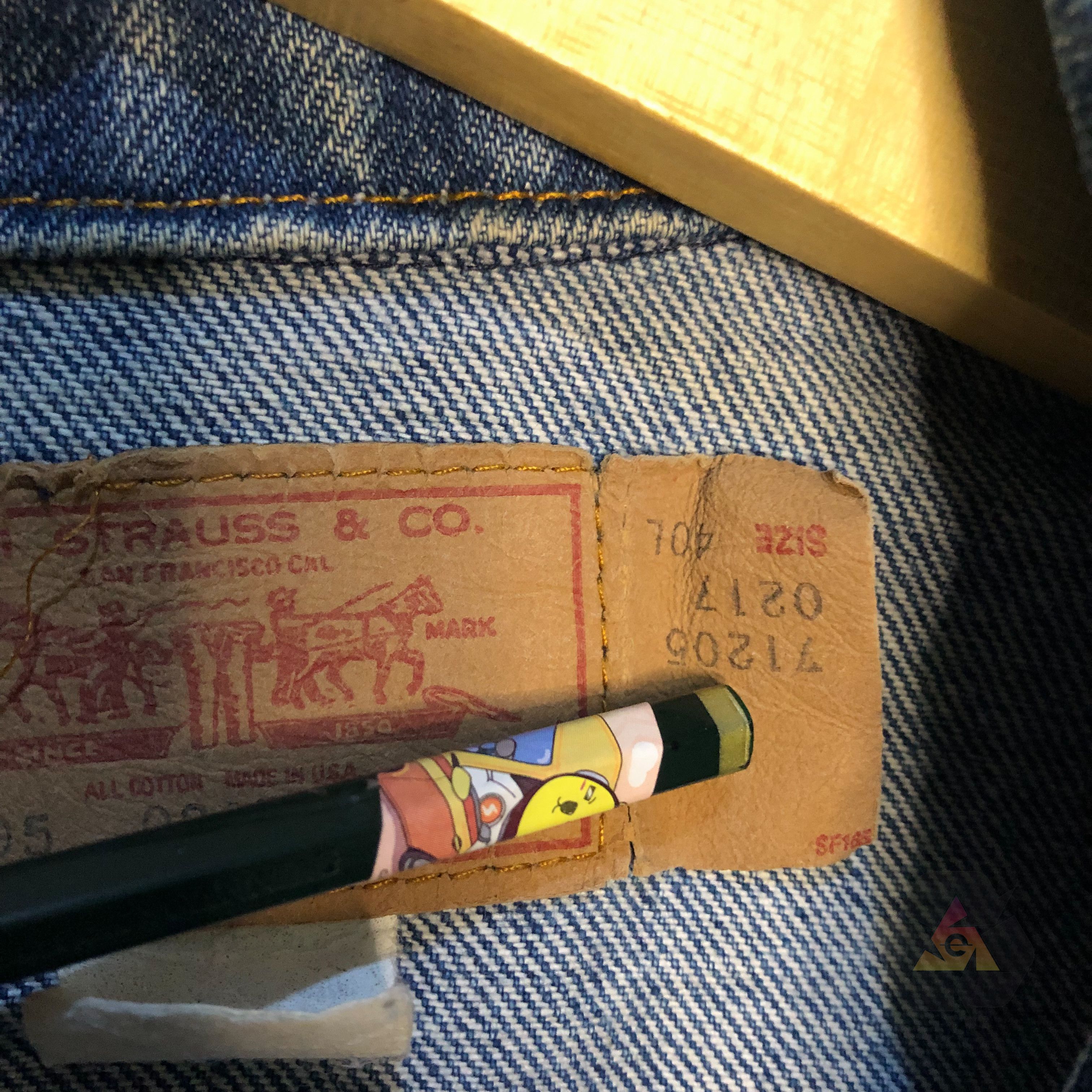 Levi's Vintage Levi's Strauss & Co.Denim Jacket Size US L / EU 52-54 / 3 - 8 Thumbnail