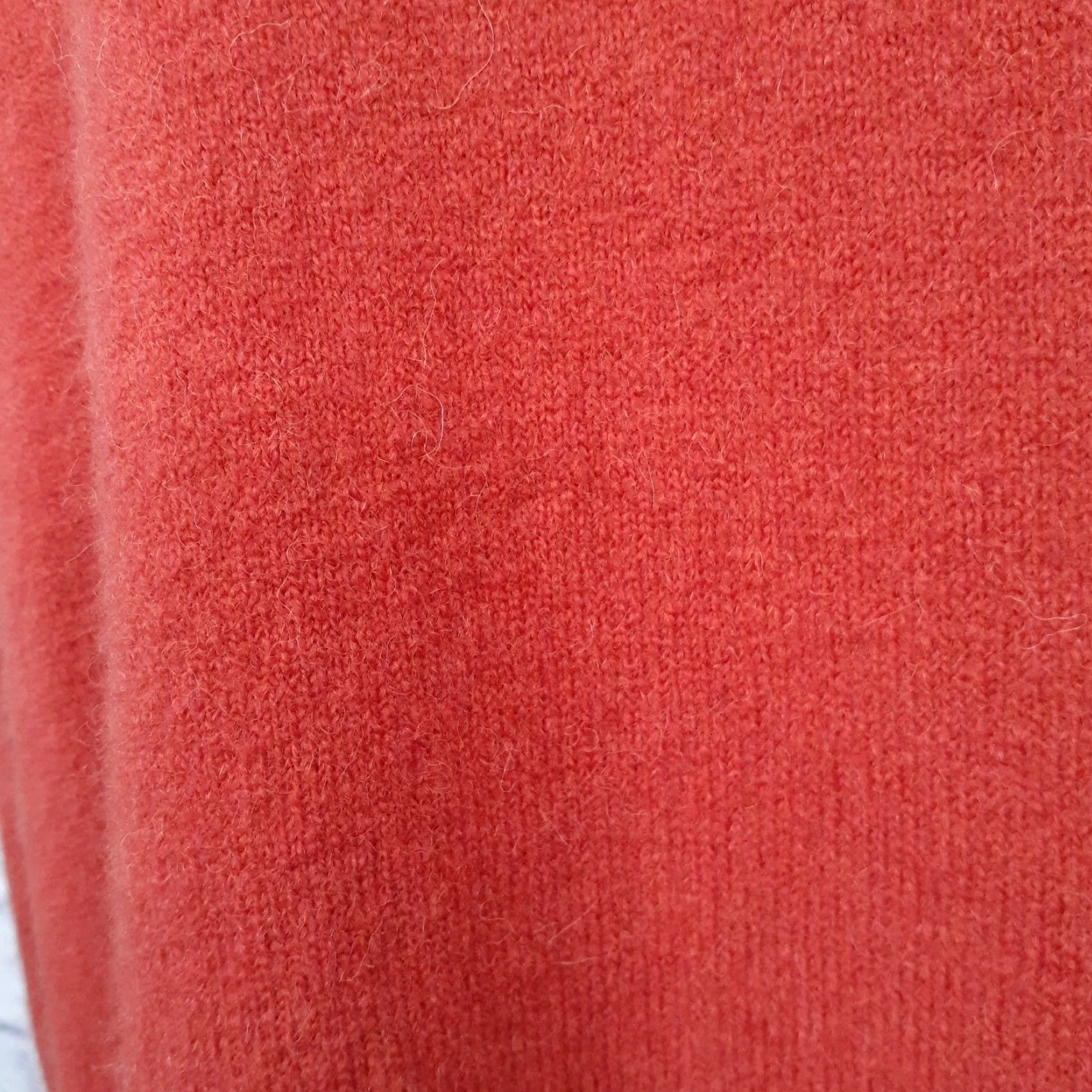 Madewell VINTAGE Madewell Cardigan Sweater Wool Blend Open Front Medium Orange Women Adjustable Pockets Size M / US 6-8 / IT 42-44 - 5 Thumbnail