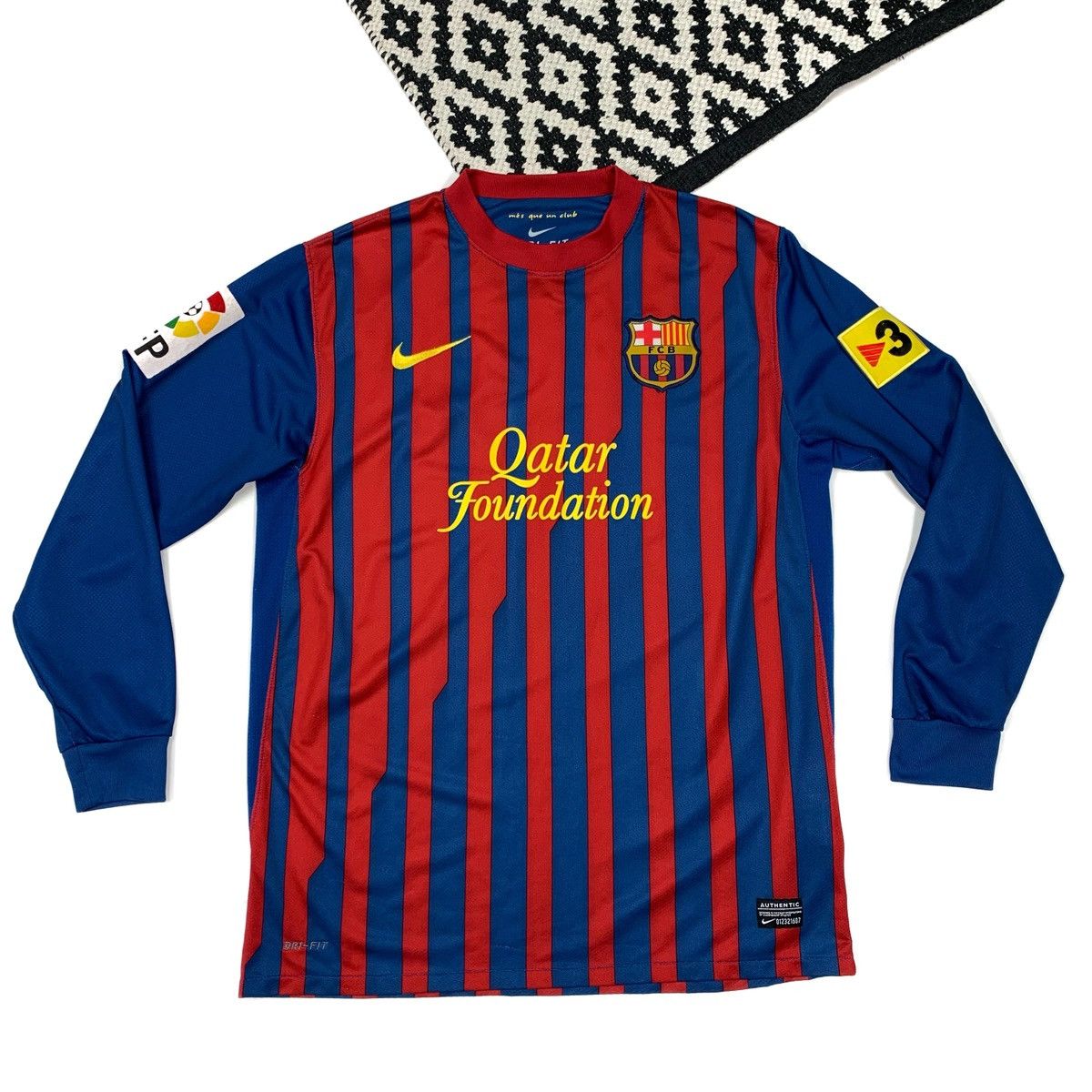 Nike Nike Soccer Jersey Barcelona 2011/12 T-Shirt Fabregas 4 Size US M / EU 48-50 / 2 - 2 Thumbnail