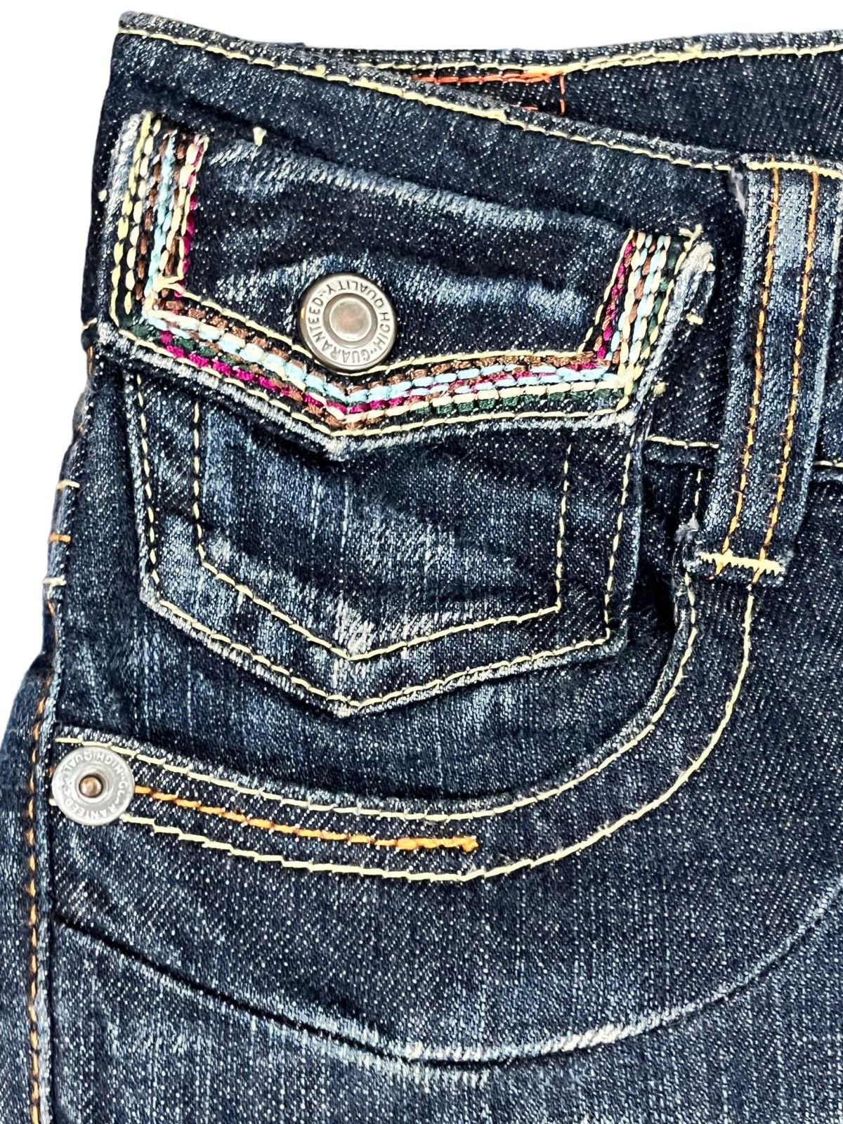 Japanese Brand Vintage Camel Road Flare Denim Size US 31 - 3 Thumbnail