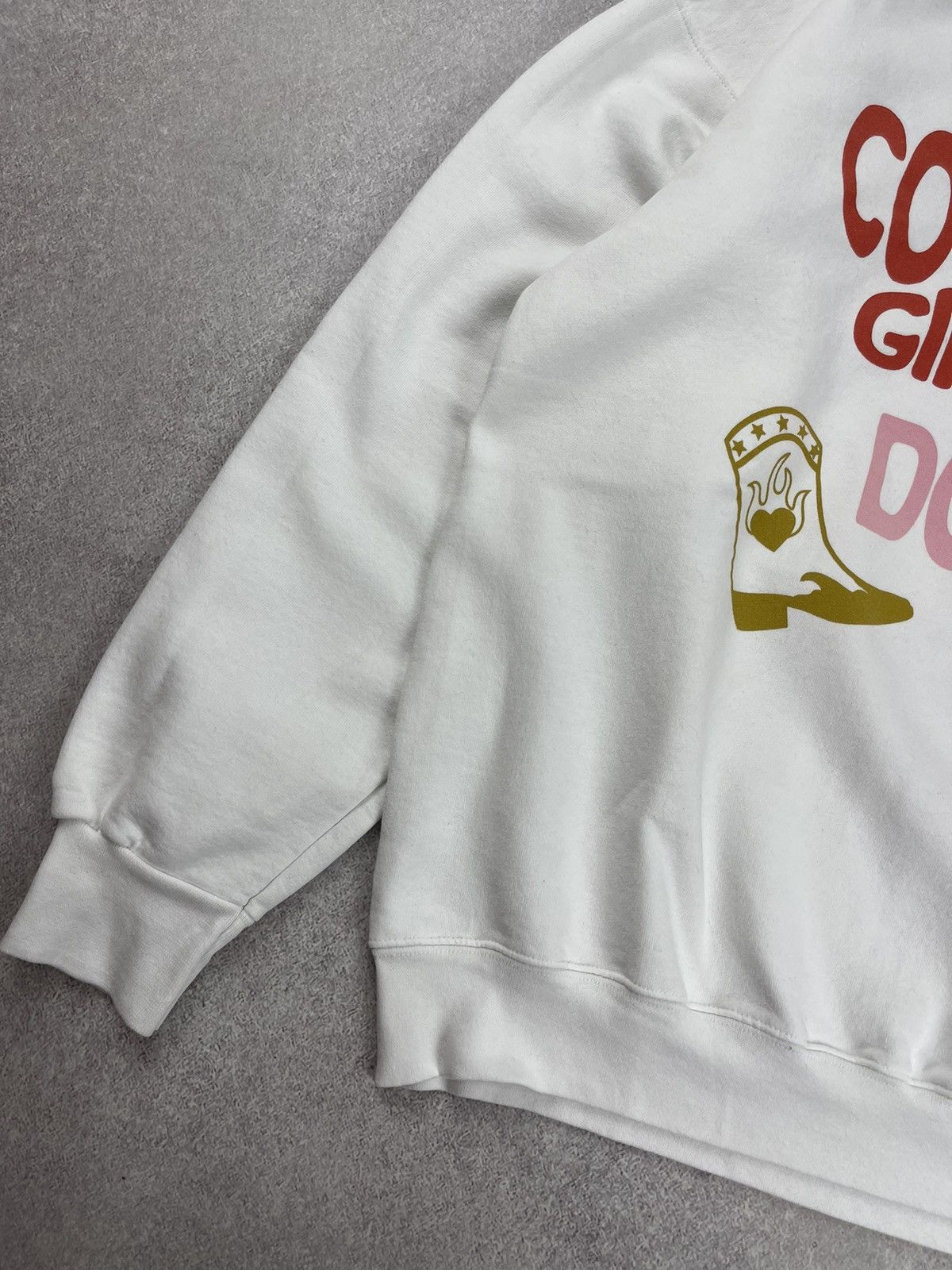 Vintage Vintage Cow Girls Don’t Cry Humor Sweatshirt Size M Size US M / EU 48-50 / 2 - 3 Thumbnail