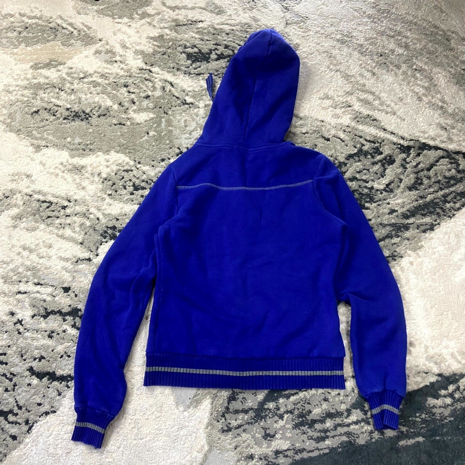 Guess Vintage Y2K Guess Bedazzled Hoodie Womens M Blue Rhinestones Size M / US 6-8 / IT 42-44 - 2 Thumbnail