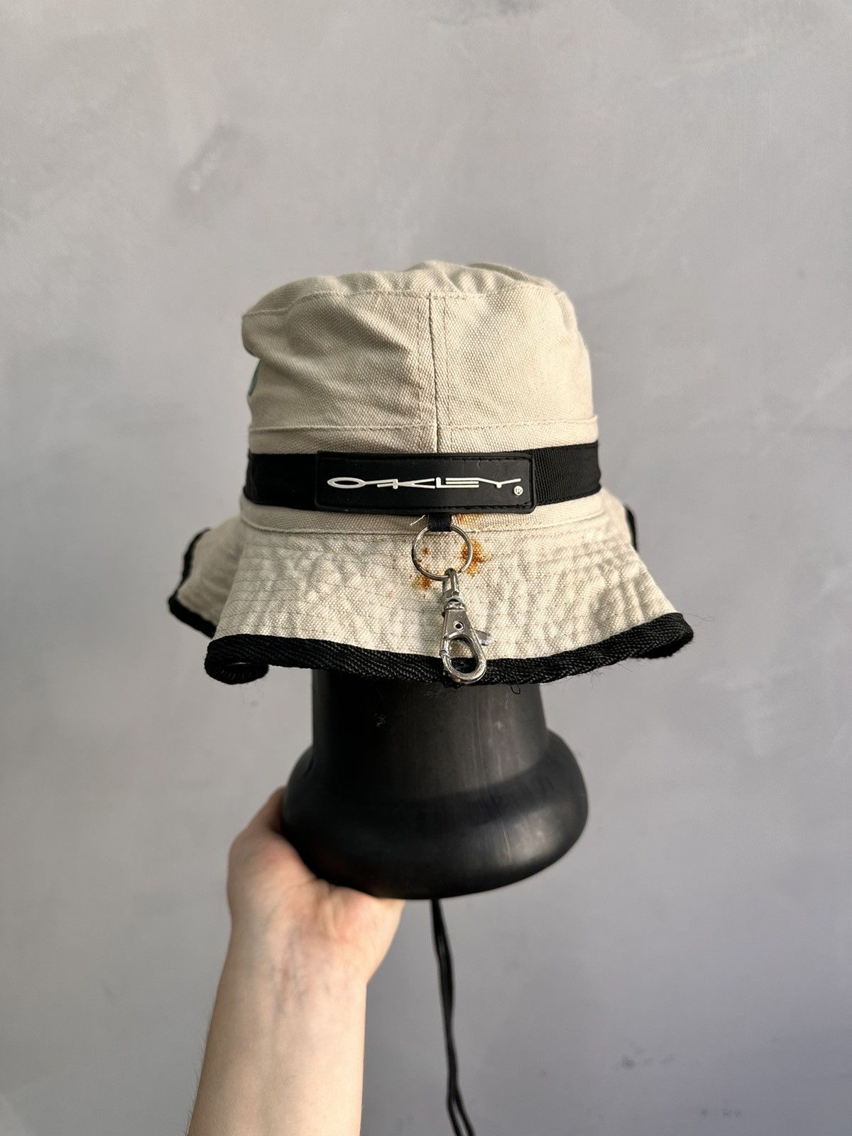 Oakley Vintage Panama Oakley Hat Beanie Cap Y2K Gorecope Outdoor Size ONE SIZE - 3 Thumbnail