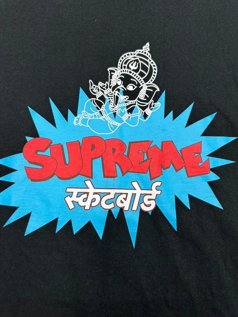 Balenciaga Supreme Elephant God Graphic Short Sleeve Tee Size US XL / EU 56 / 4 - 3 Thumbnail
