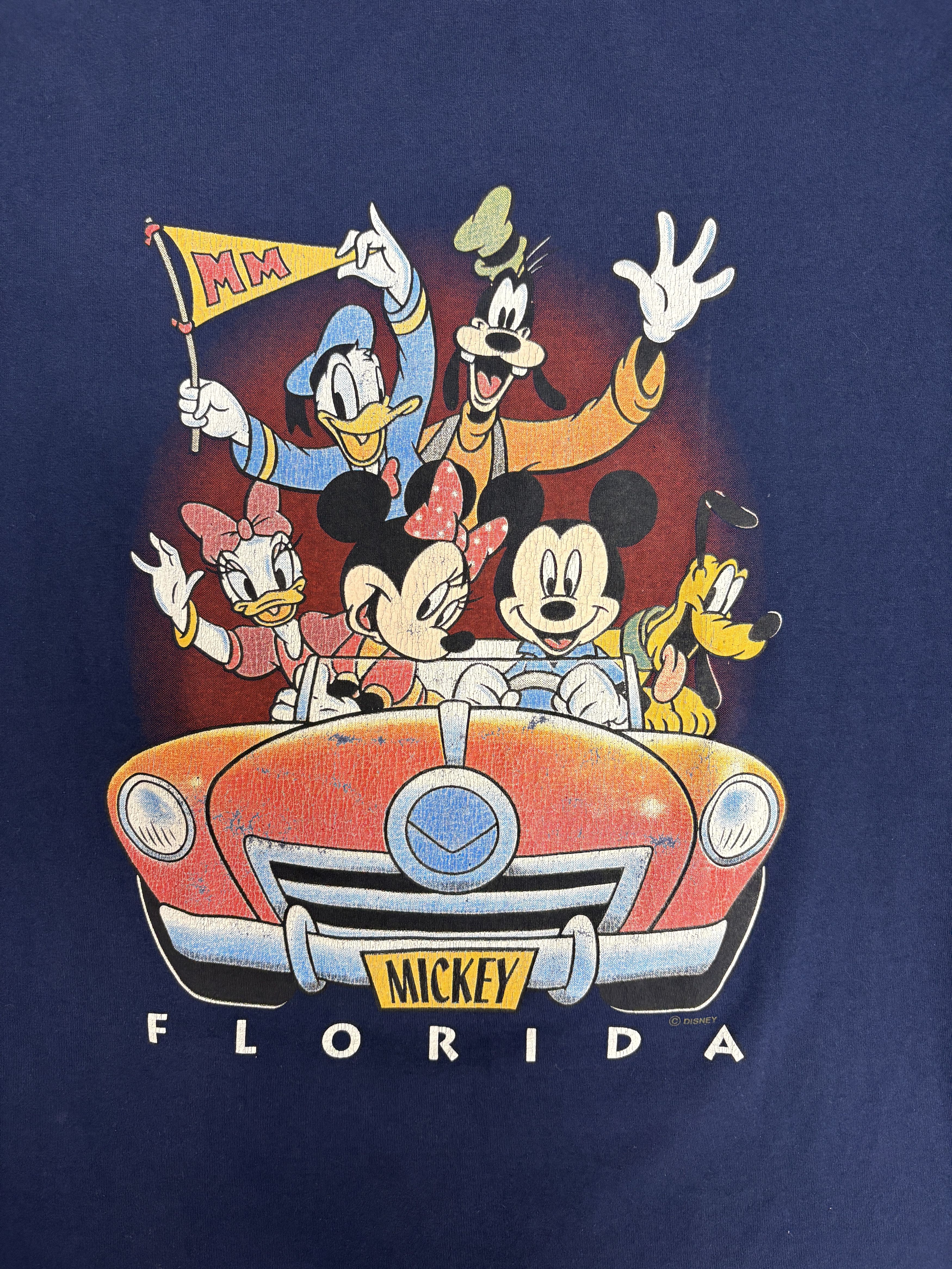 Vintage Mickey Mouse & More Vintage Blue T-Shirt Tee Size US XL / EU 56 / 4 - 2 Thumbnail