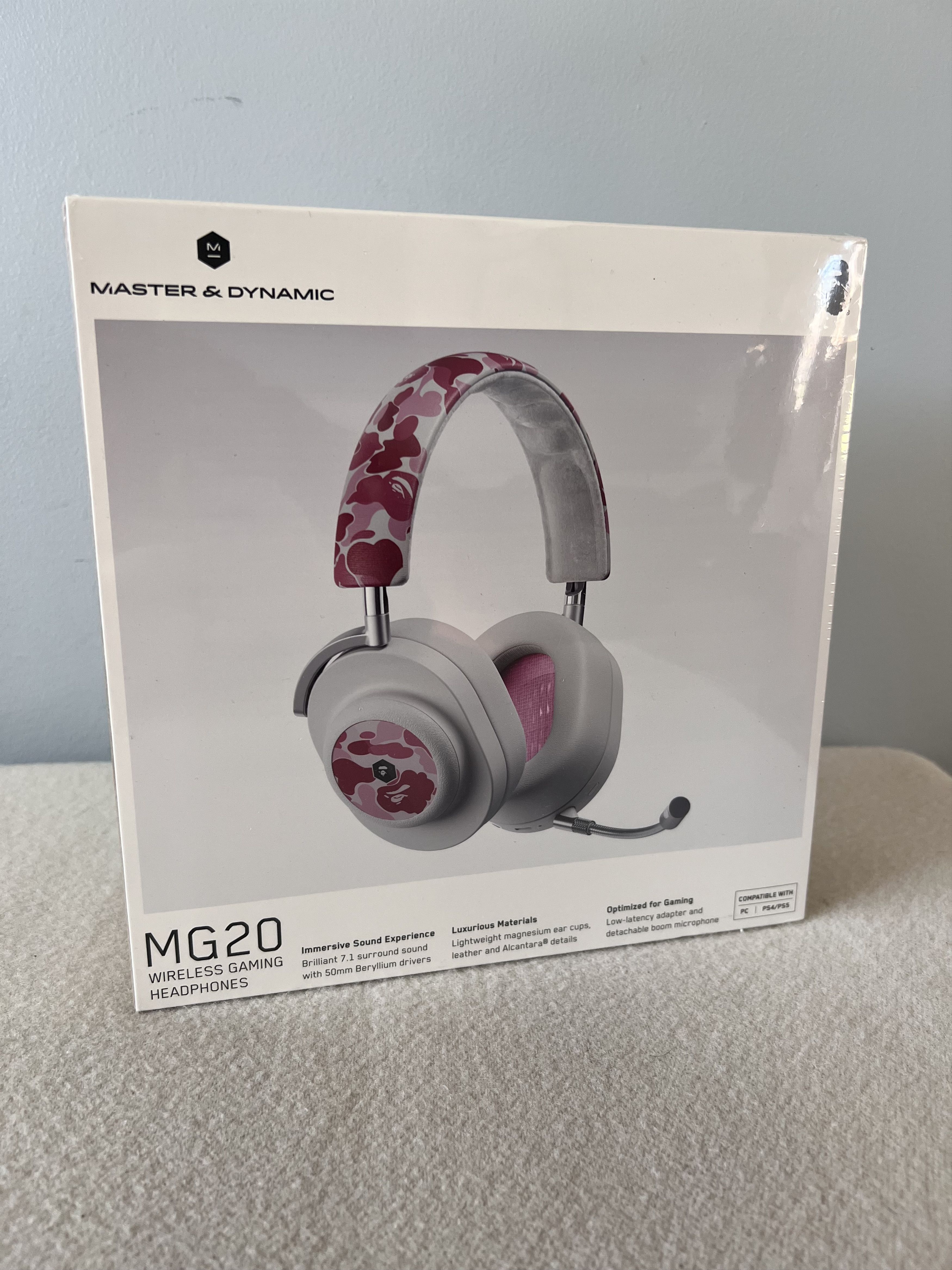 Bape Bape Master & Dynamic MG20 Wireless Gaming Headphones Size ONE SIZE - 1 Thumbnail