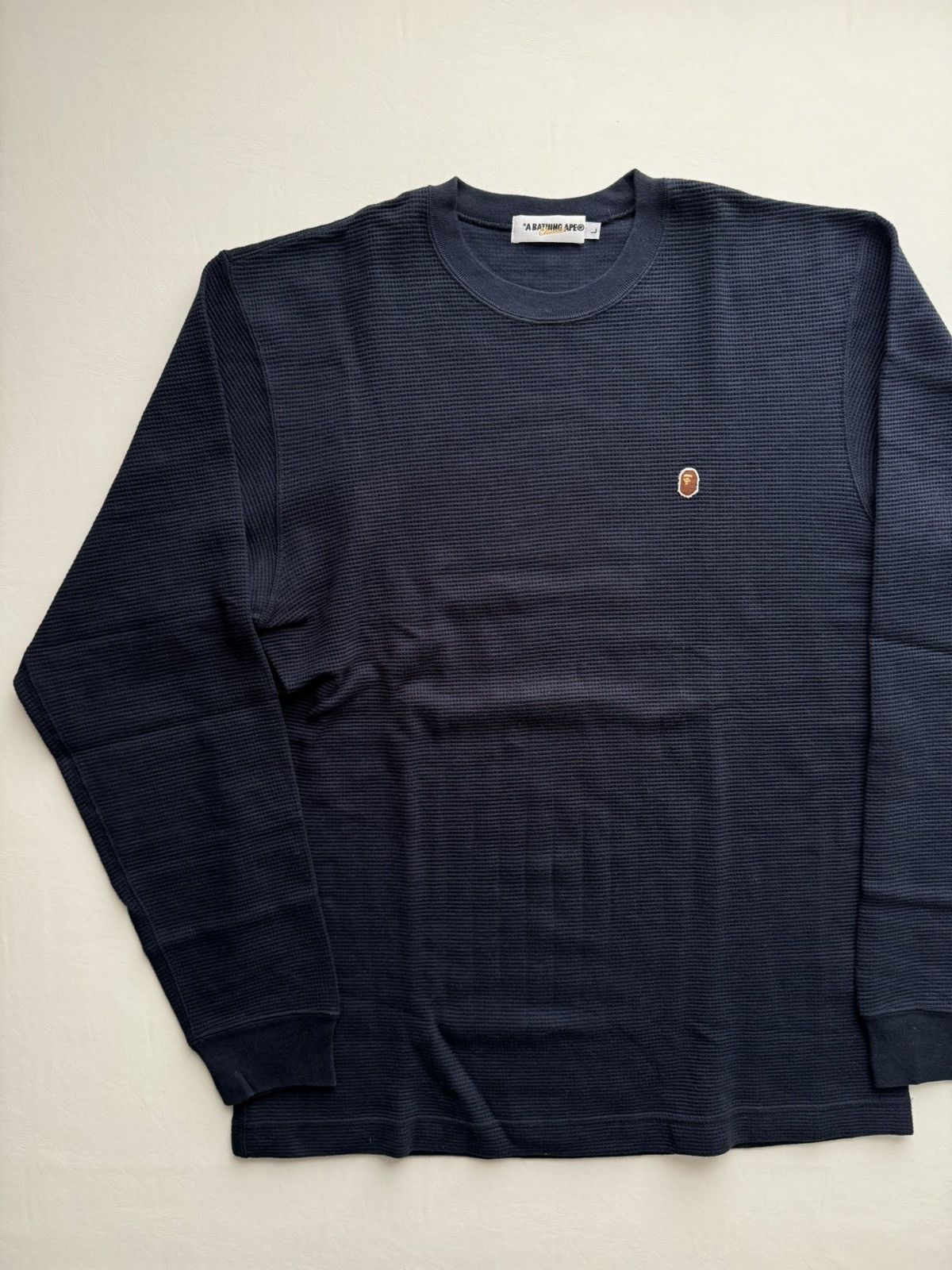 Bape Winter 2008 One Point Thermal Long Sleeve Size US L / EU 52-54 / 3 - 1 Thumbnail