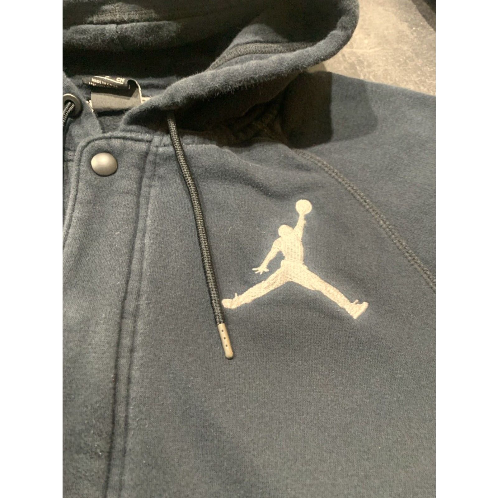 Nike Nike Jordan Hooded Sweatshirt Mens Small Black Full Zip Size US S / EU 44-46 / 1 - 3 Thumbnail