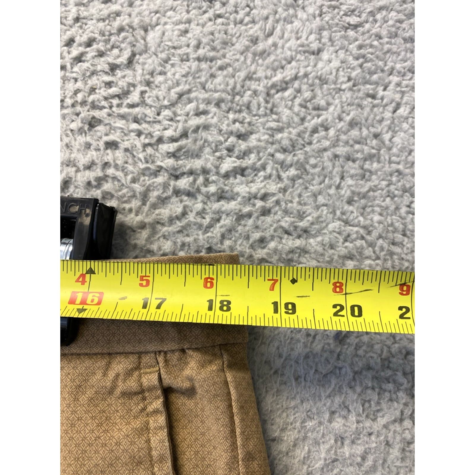 Banana Republic BANANA REPUBLIC Mens Chino Pants Light Brown 36x30 Straight Fit 5-Pocket Easy Care Machine Washable Size US 36 / EU 52 - 4 Thumbnail