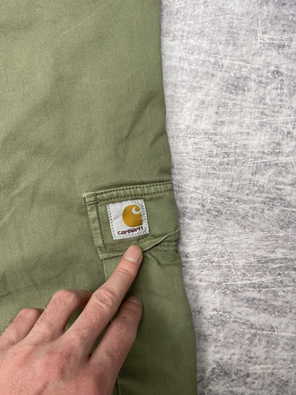 Carhartt Carhartt khaki work cargo pants Size US 30 / EU 46 - 11 Thumbnail