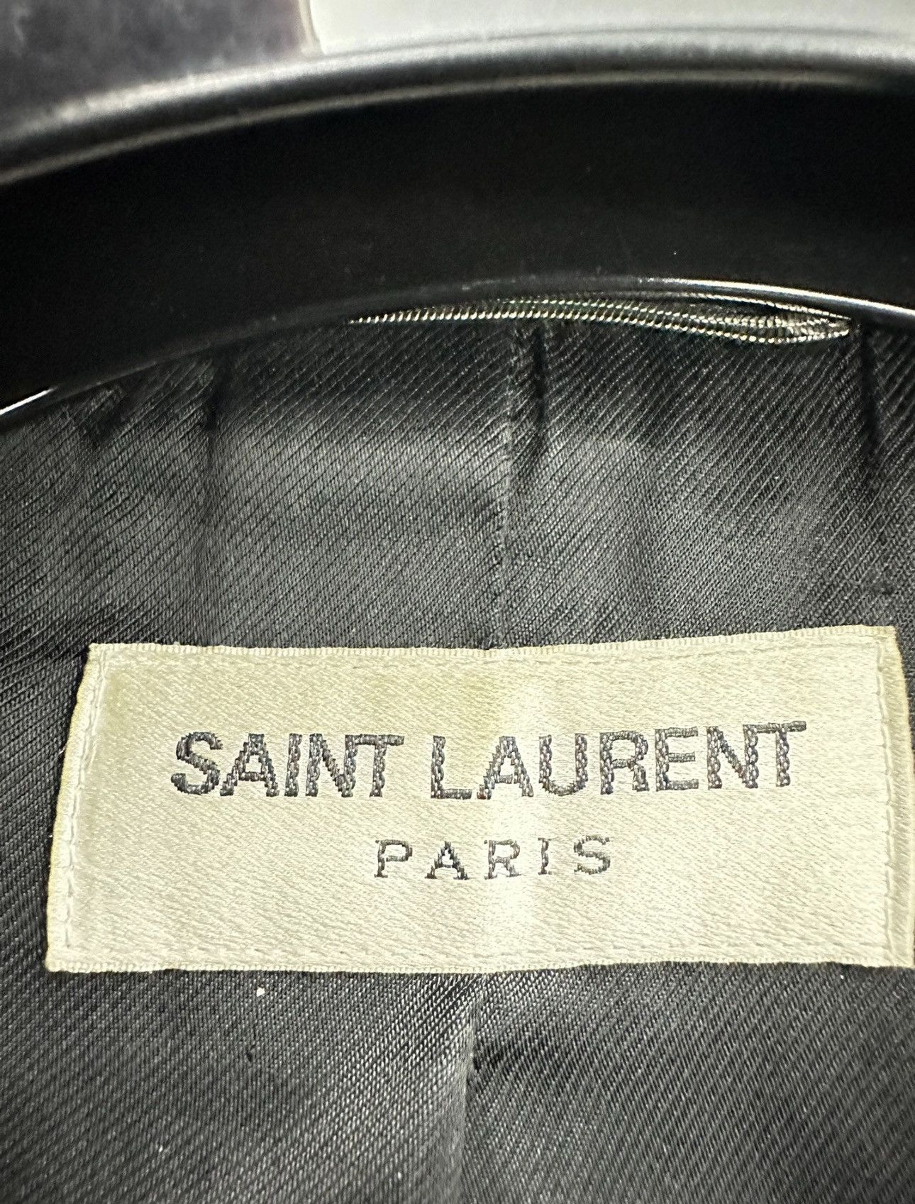 Saint Laurent Paris Saint Laurent Paris SS15 Gold Trimmed Officer Leather jacket Size US S / EU 44-46 / 1 - 6 Thumbnail