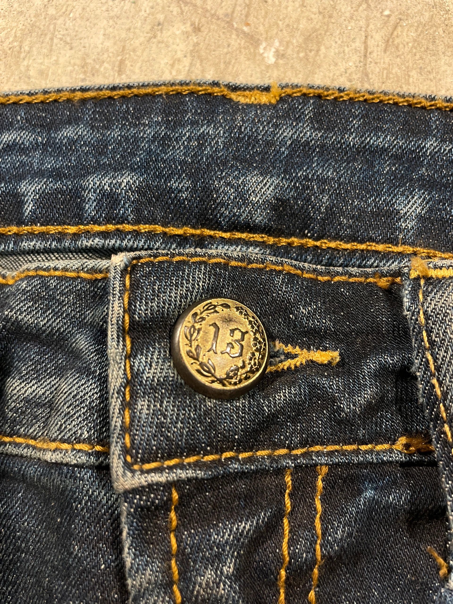 R13 R13 Kate Skinny Denim Jeans Size 27" / US 4 / IT 40 - 4 Thumbnail