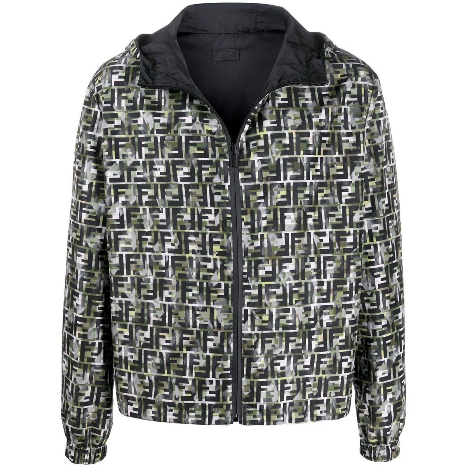 Fendi Fendi Monogram Anorak Reversible Windbreaker Jacket 48 Size US M / EU 48-50 / 2 - 1 Thumbnail