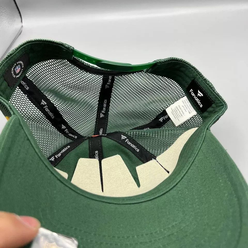 Other Green Bay Packers Trucker Hat Men Fanatics NFL Snap Back Cap Size ONE SIZE - 5 Thumbnail