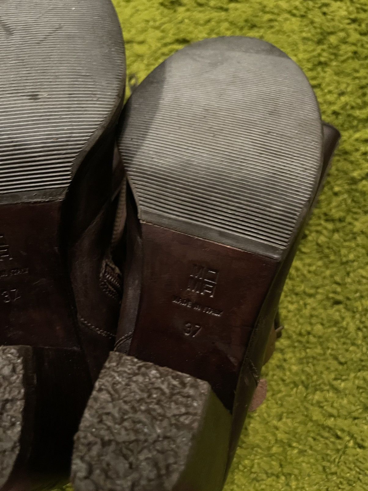 Designer × MoMA Moma avant garde real leather high boots Size US 7 / IT 37 - 5 Thumbnail
