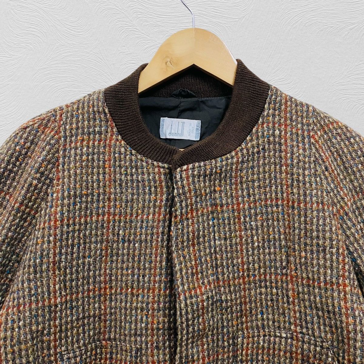 Alfred Dunhill Vintage 90s dunhill bomber jacket wool Size US M / EU 48-50 / 2 - 2 Thumbnail