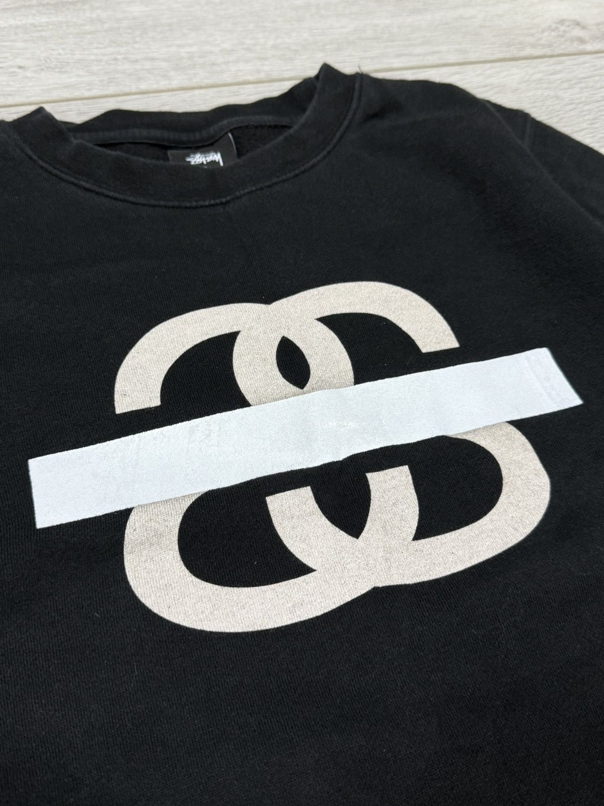 Stussy Stussy made jn USA SS Big logo tape vintage sweatshirt Size US S / EU 44-46 / 1 - 3 Thumbnail