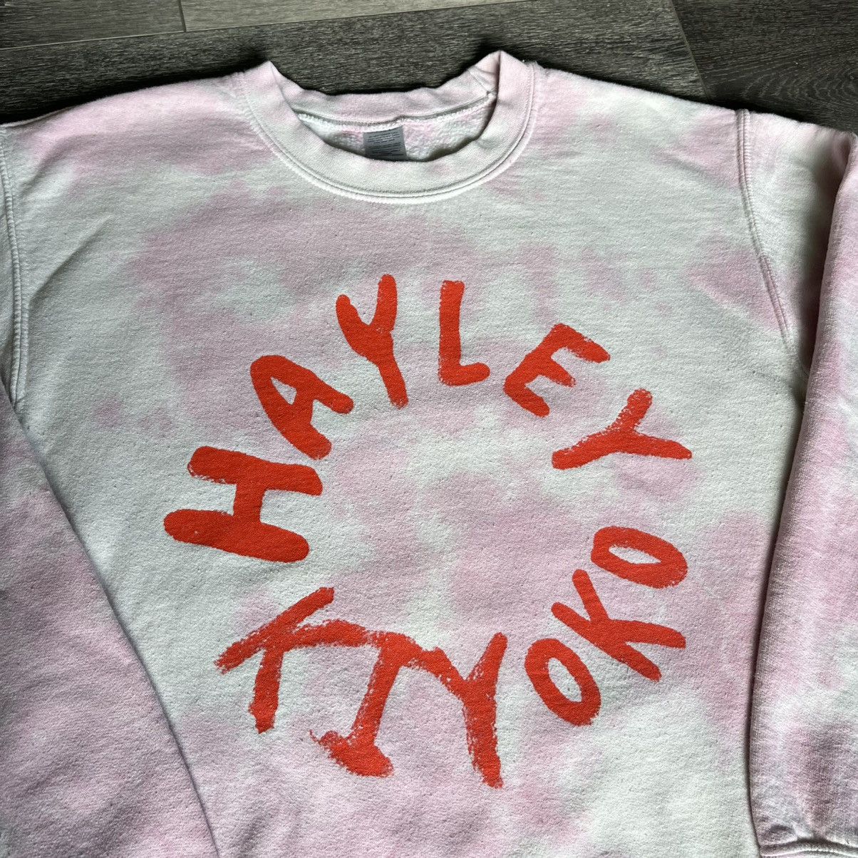 Band Tees Hayley Kiyoko I’m Too Sensitive For This Tie Dye Crewneck Size US S / EU 44-46 / 1 - 4 Thumbnail