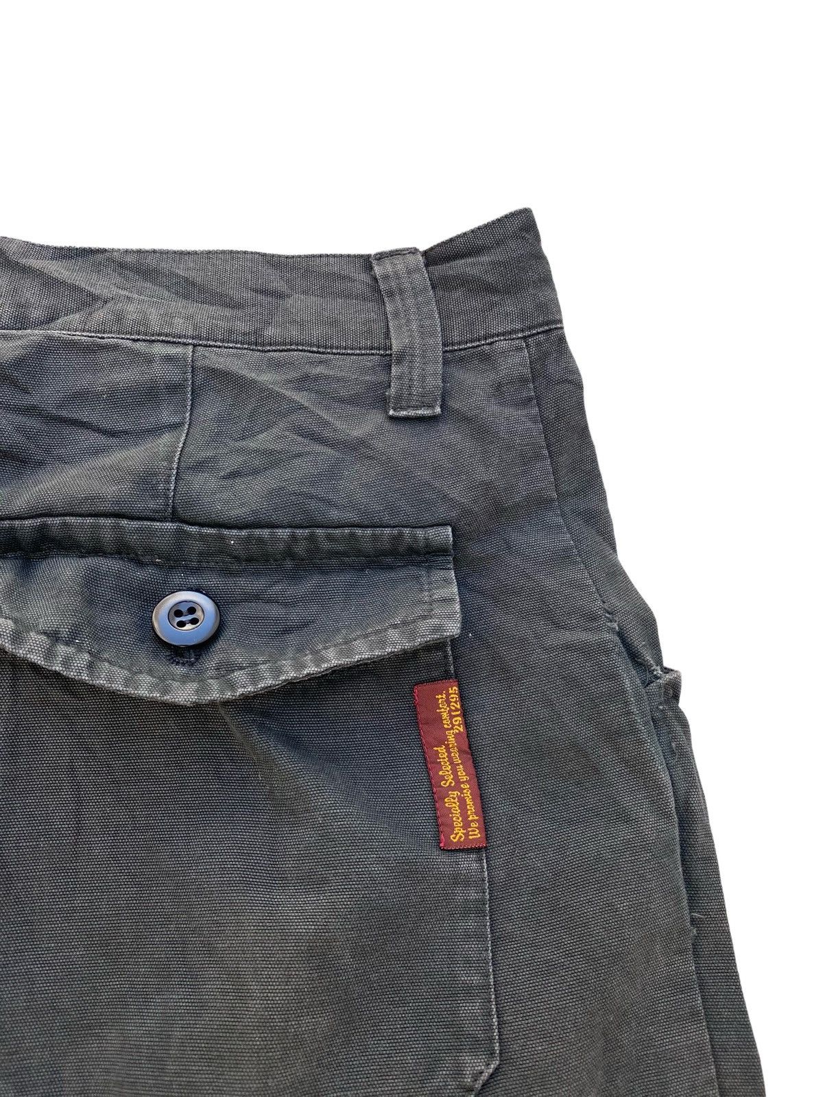 Japanese Brand Vtg 90s 291295 HOMME japan designer 3D cargo pocket pant Size US 30 / EU 46 - 7 Thumbnail