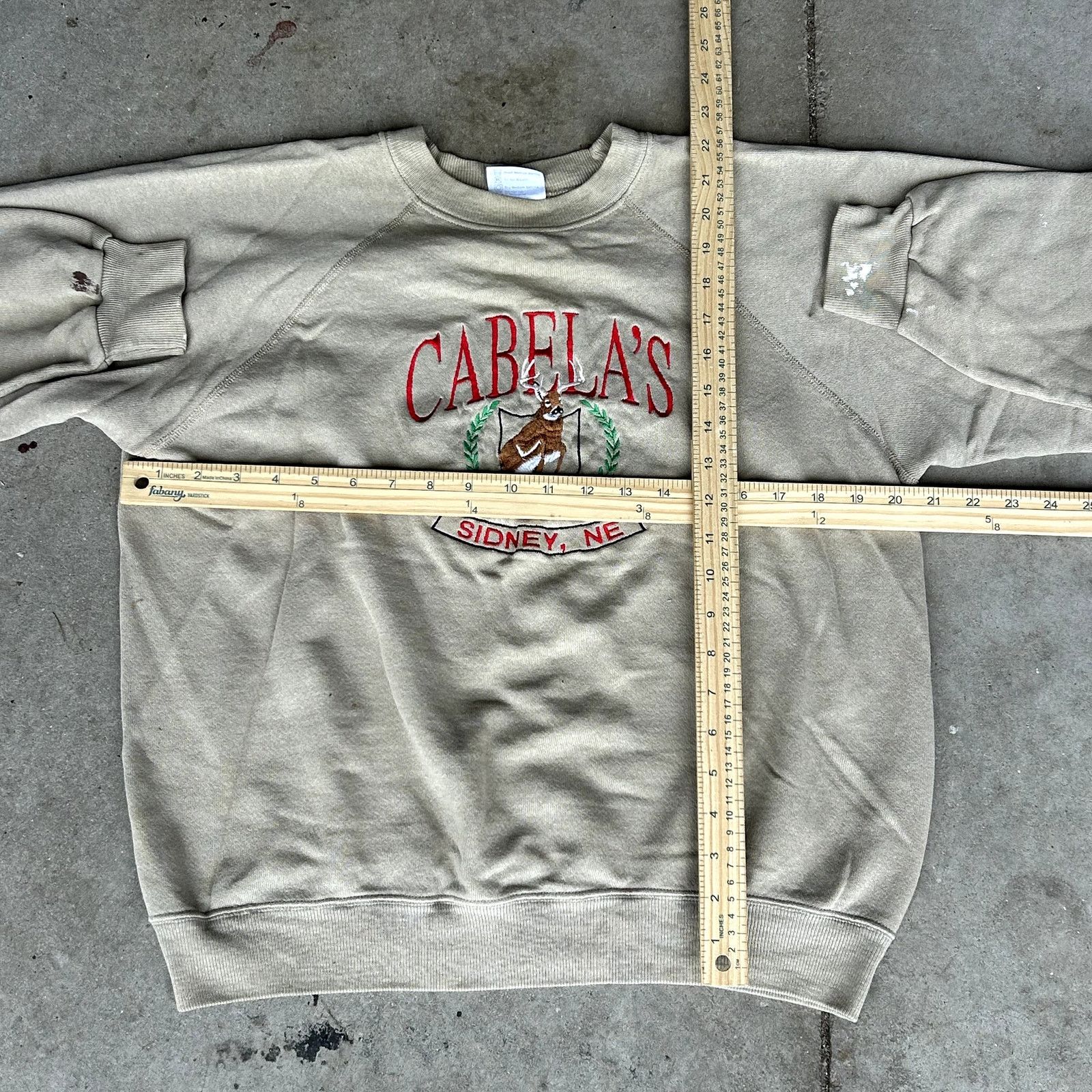 Hanes Vintage 90s Cabelas Crewneck Large Size US L / EU 52-54 / 3 - 3 Thumbnail