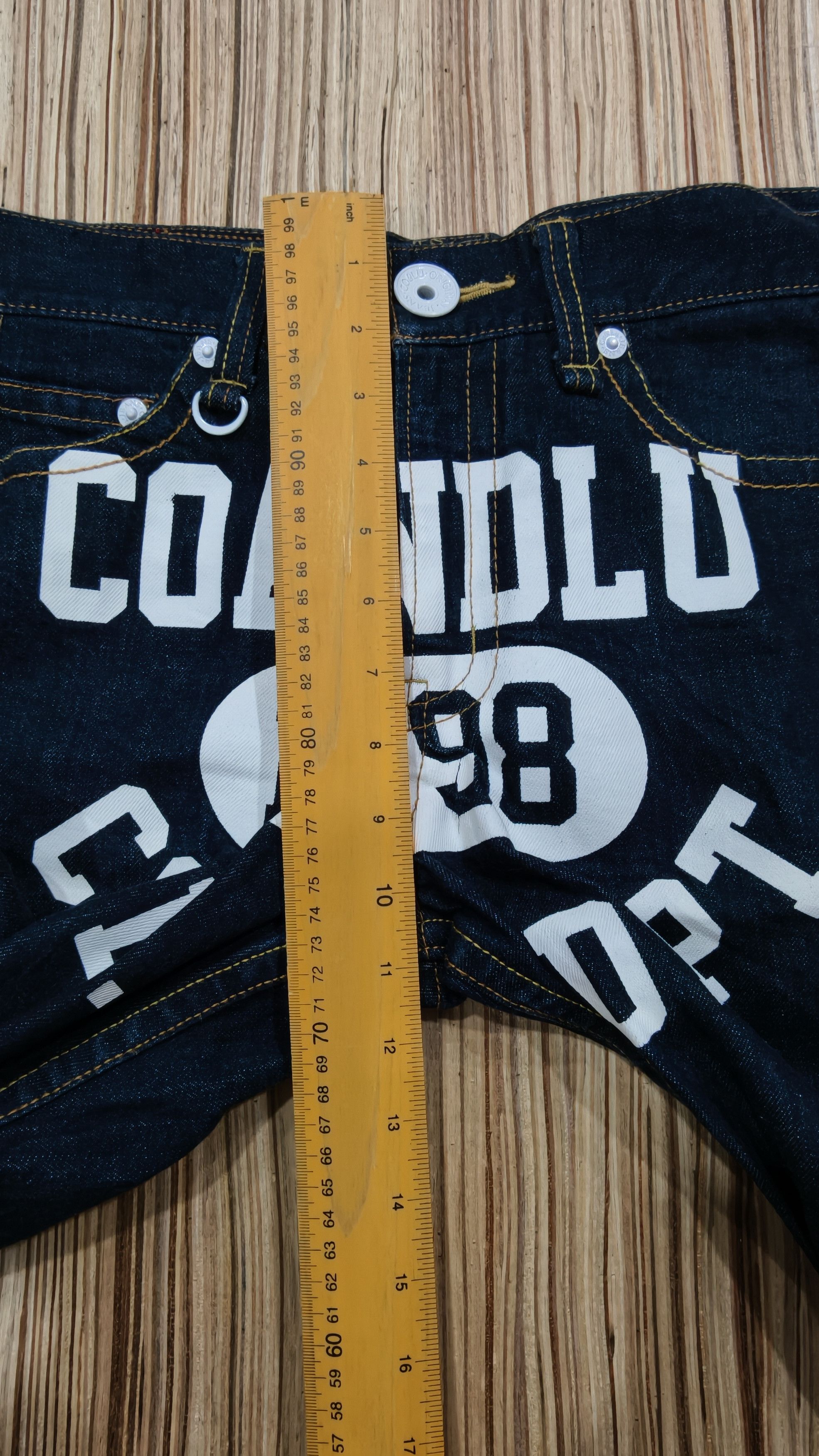 Japanese Brand Japanese Co&Lu Big Logo Denim Jeans Size US 30 / EU 46 - 6 Thumbnail