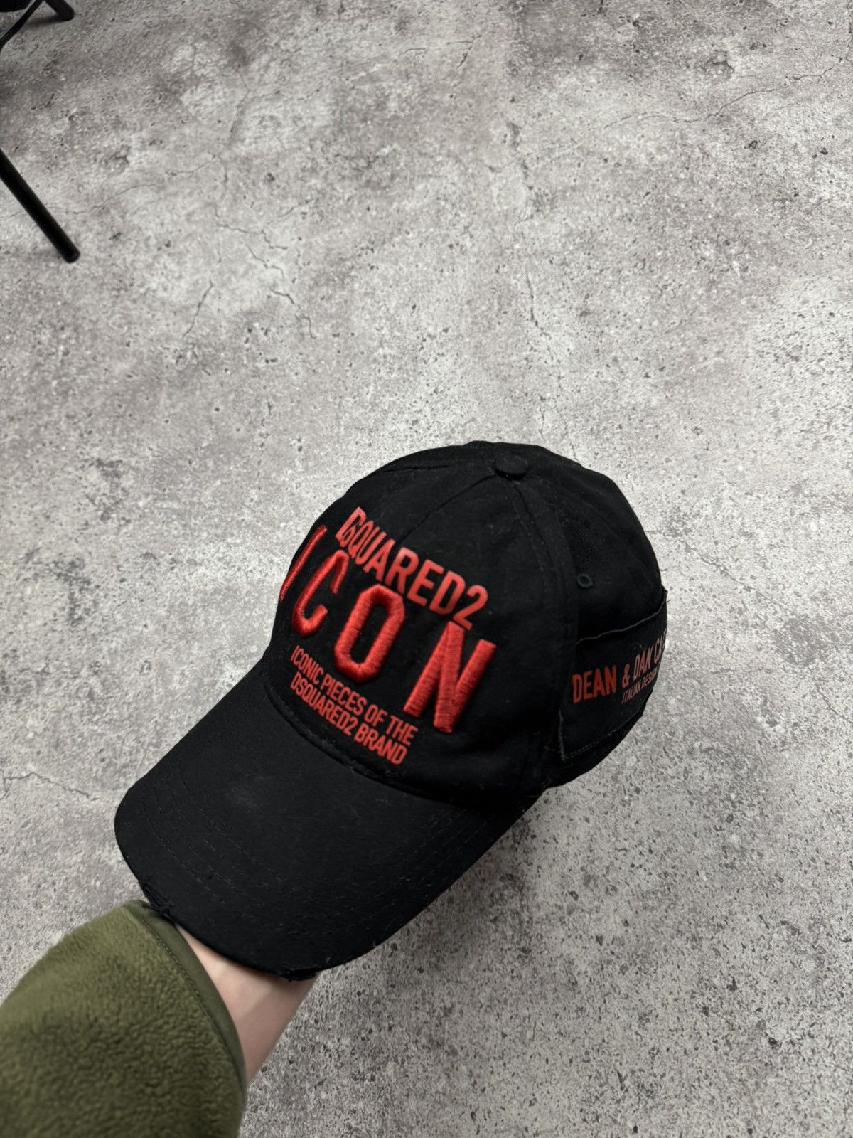 Dsquared2 Vintage Dsquared 2 Patchwork Cap Y2K Hats Japanese Style Size ONE SIZE - 1 Thumbnail