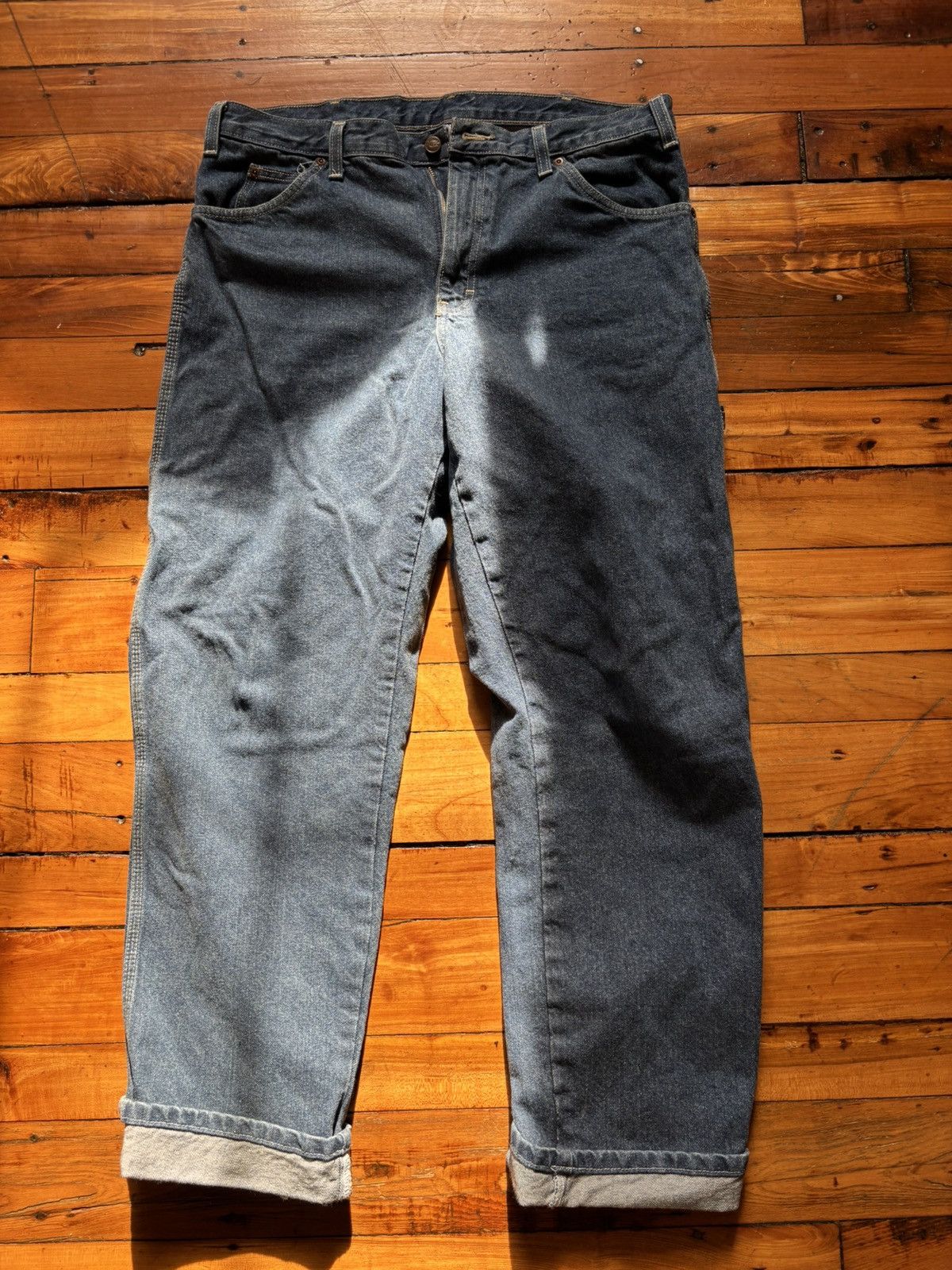 Dickies Dickies Carpenter Jeans (Blue) 34x32 Size US 34 / EU 50 - 1 Thumbnail