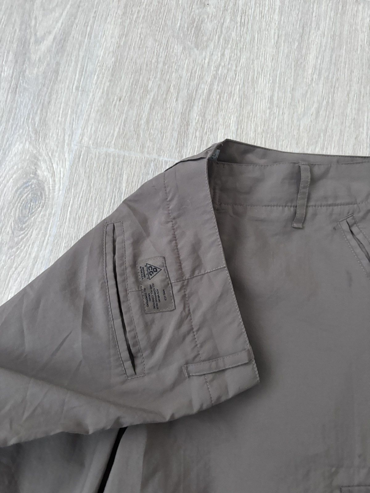 Nike ACG × Vintage Vintage Nike ACG cargo neylon pants 90s rare Size US 34 / EU 50 - 5 Thumbnail