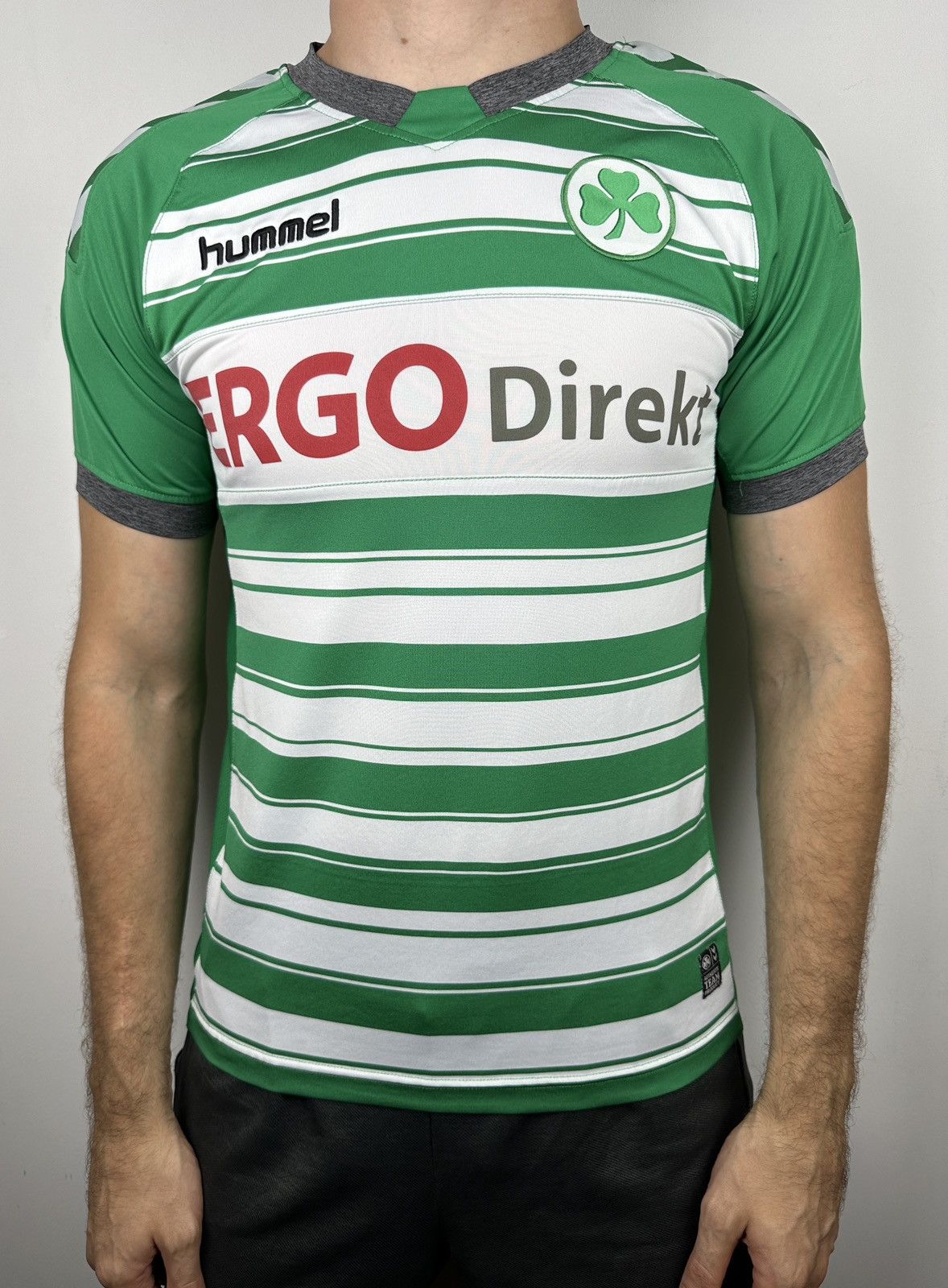 Vintage Greuther Furth 2017 Home Soccer Jersey Football Shirt Size US M / EU 48-50 / 2 - 2 Thumbnail