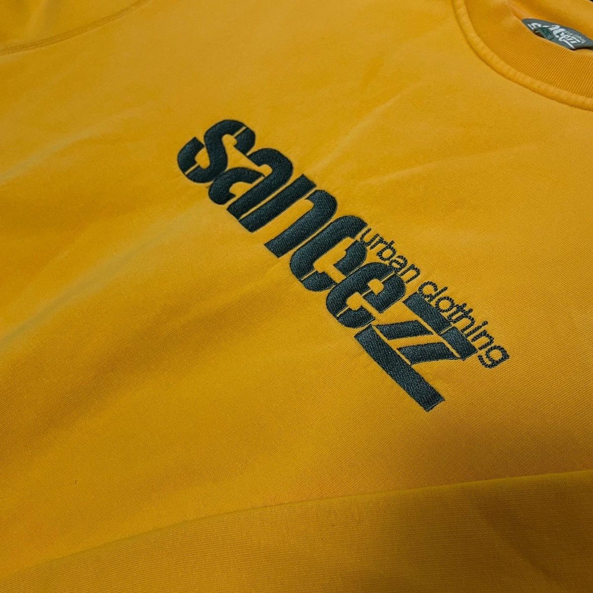 Vintage Vintage SANCEEZZ SKATEGANG SWEATSHIRT CENTER LOGO SKATE L Size US L / EU 52-54 / 3 - 4 Thumbnail