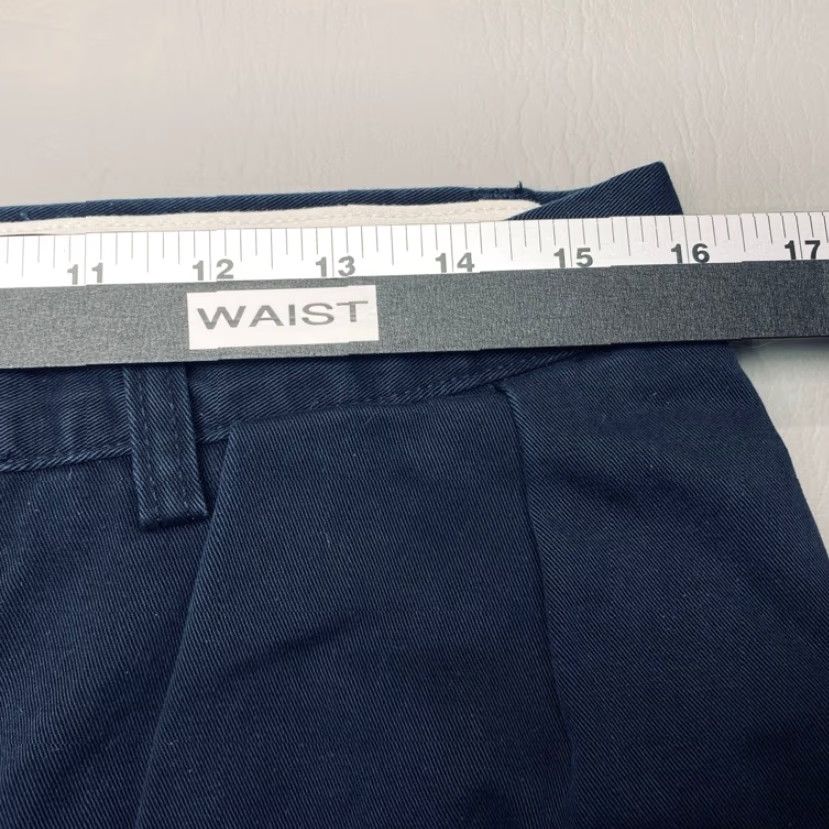 Polo Ralph Lauren Polo Ralph Lauren Ethan Pant Men's 33x30 Navy Cotton Pleated Preppy Classic 8381 Size US XS / EU 42 / 0 - 6 Thumbnail