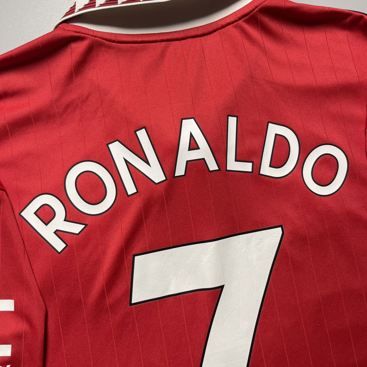 Adidas MANCHESTER UNITED ADIDAS 2022/2023 SOCCER JERSEY #7 RONALDO Size US M / EU 48-50 / 2 - 12 Thumbnail