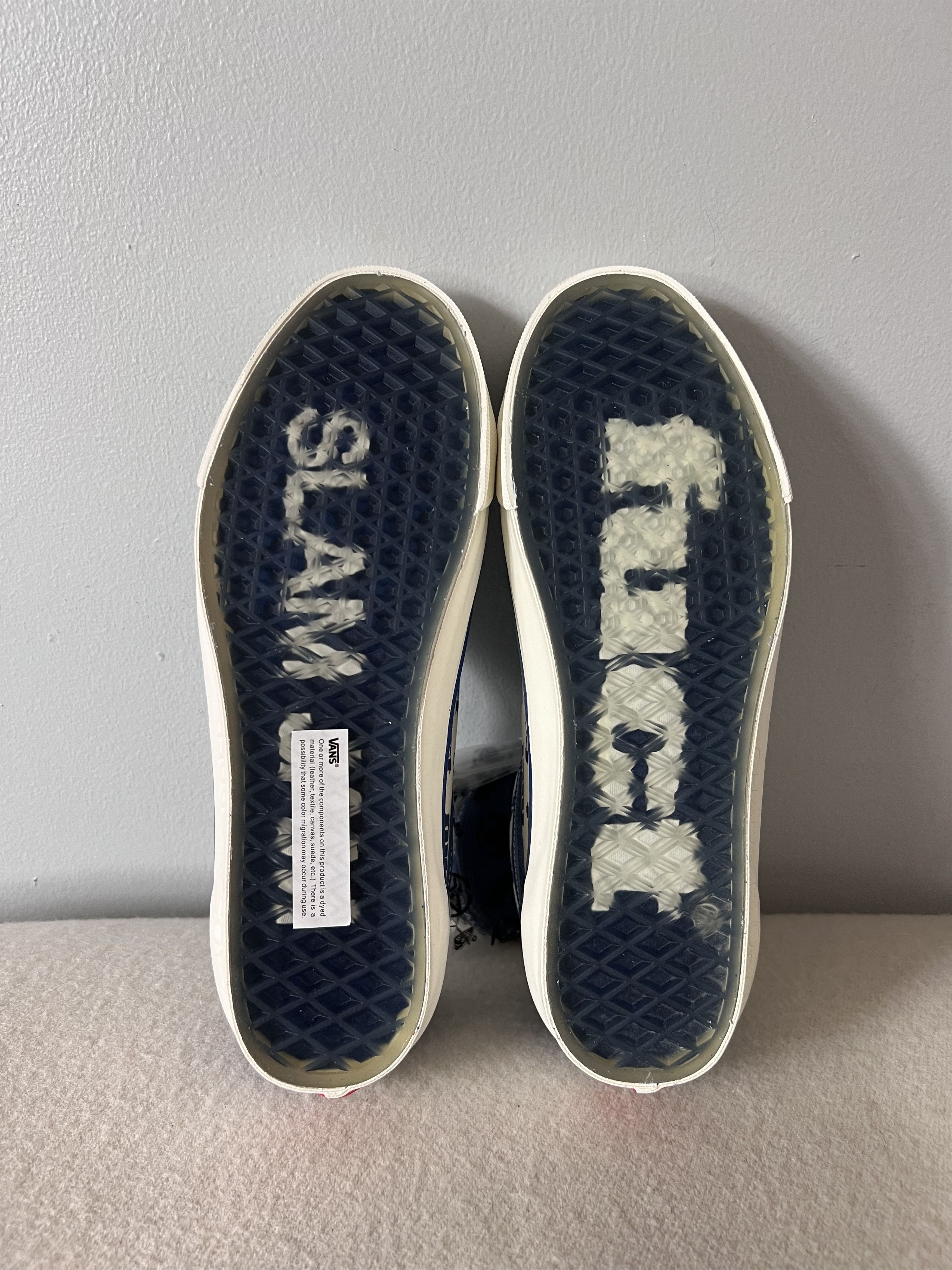 FUCT × Slam Jam × Vans Fuct Vans Lx Old Skool Reissue 36 in Blue White Size US 8.5 / EU 41-42 - 6 Thumbnail