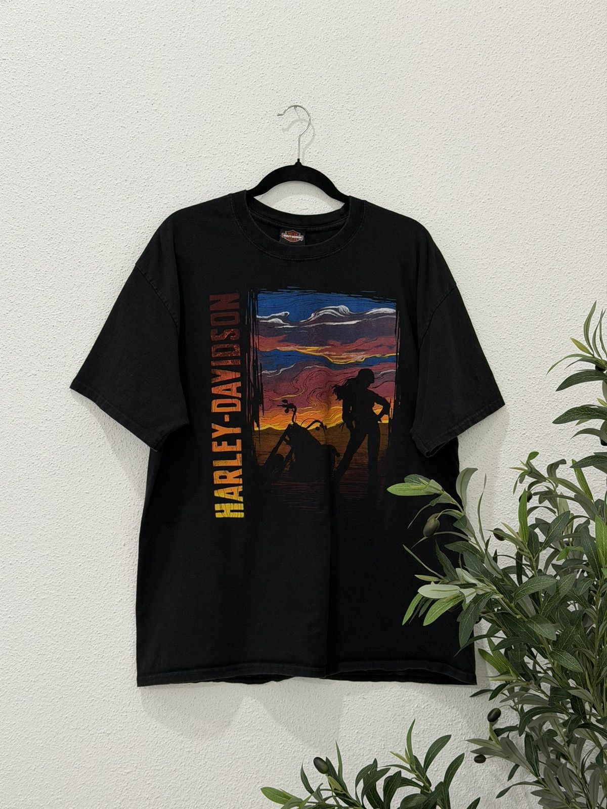 Harley Davidson Harley Davidson grand Canyon Sunset Biker Graphic Tee SizeXL Size US XL / EU 56 / 4 - 1 Thumbnail