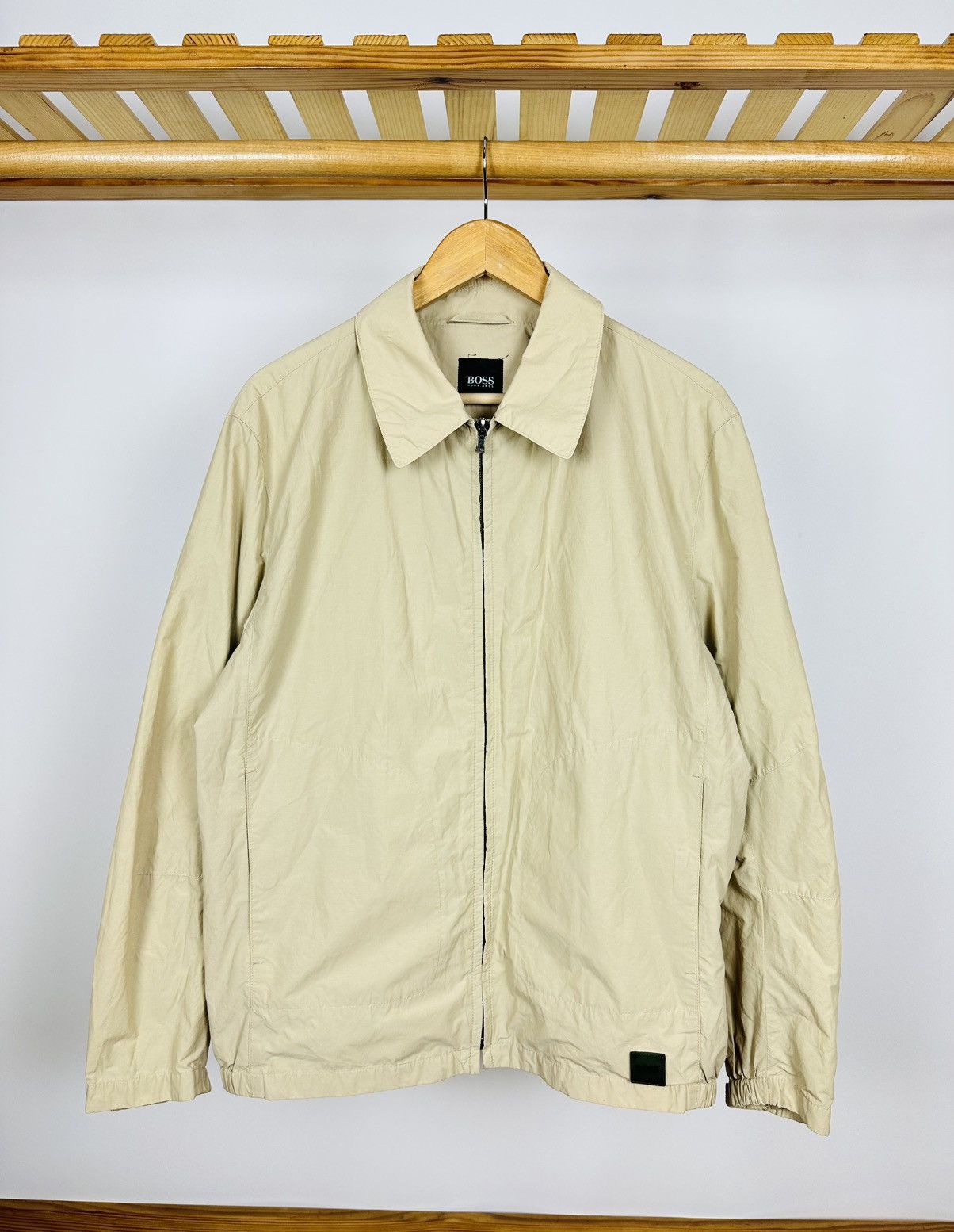 Hugo Boss × Vintage Vintage Hugo BOSS GOLF Zip Light Jacket Size US M / EU 48-50 / 2 - 1 Thumbnail