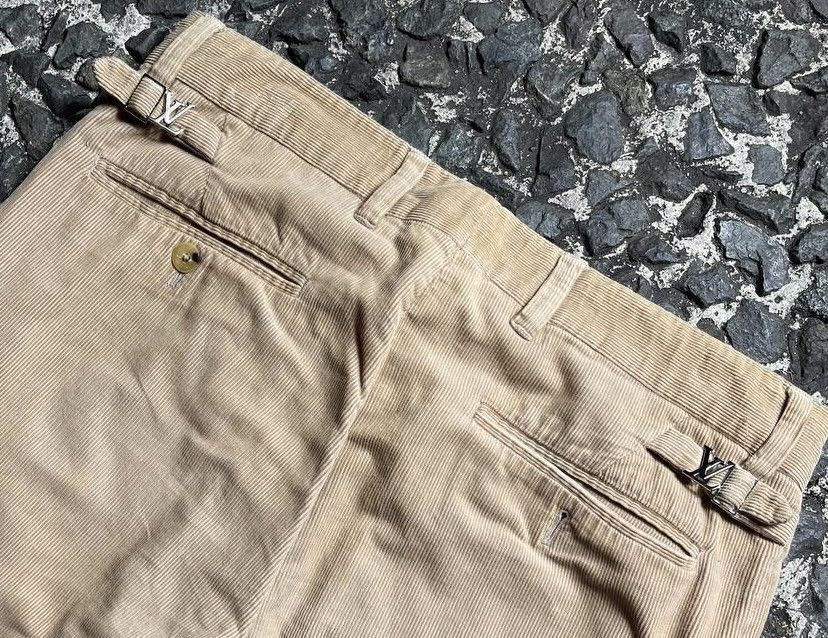 Louis Vuitton LV - Buckle Silver Logo Cords Pants Size US 30 / EU 46 - 8 Thumbnail
