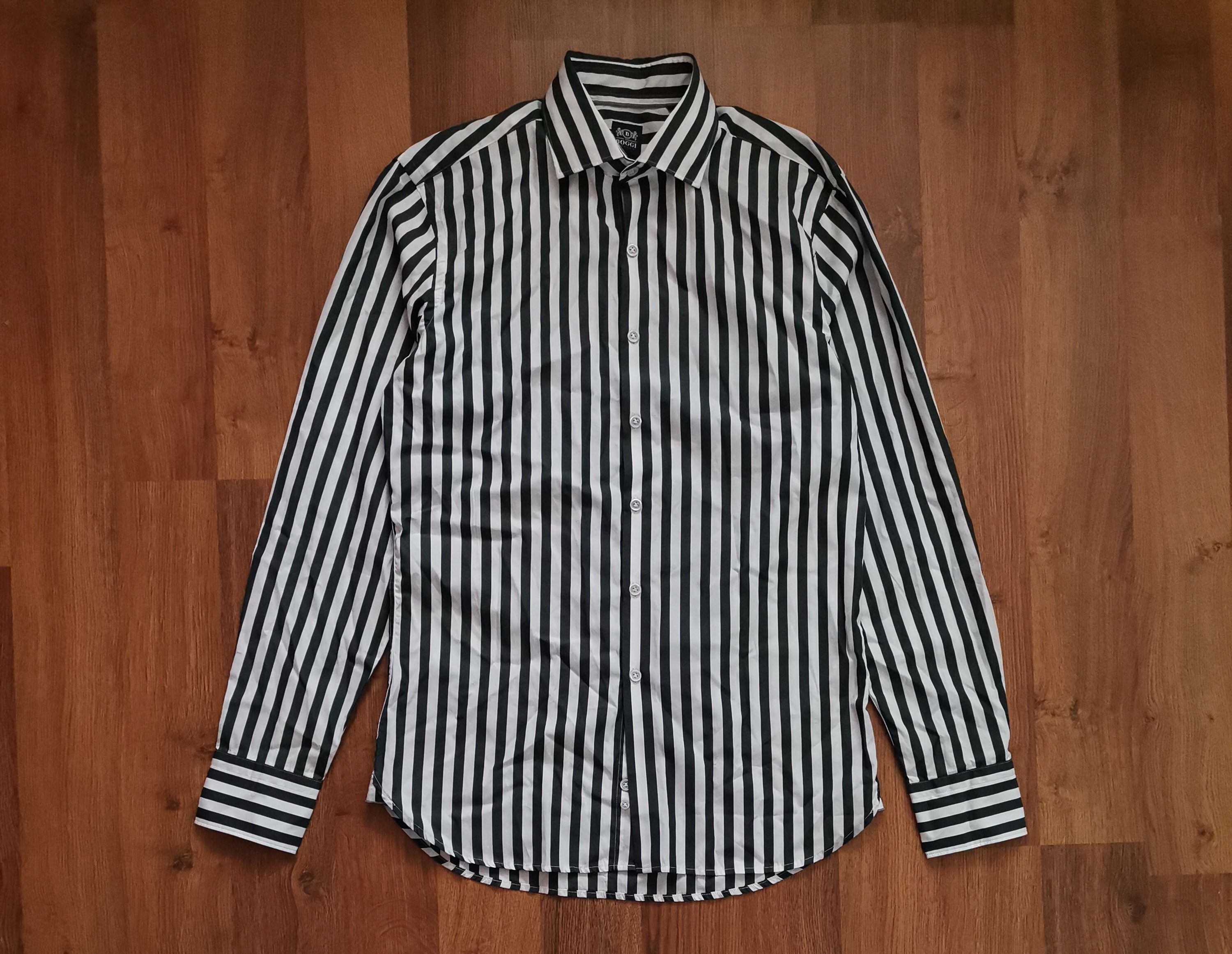 Boggi Boggi Striped Shirt Size US S / EU 44-46 / 1 - 1 Thumbnail