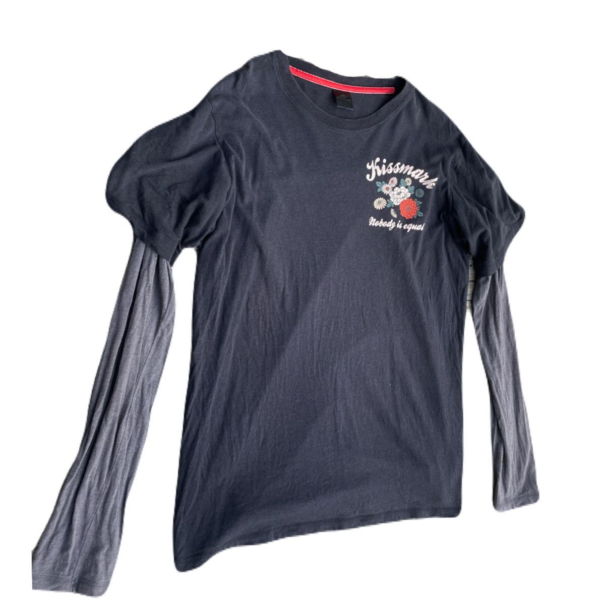 Japanese Brand 2000s Japanese archive Yakuza Layered Long Sleeve Tee Y2K Size US M / EU 48-50 / 2 - 5 Thumbnail