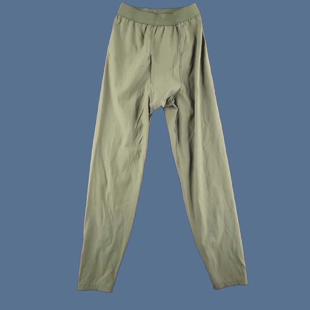 Vintage Duke Compression Pants Mens Small Green Nylon Stretch Dri Moisture Control Activewear Size US 29 - 1 Thumbnail