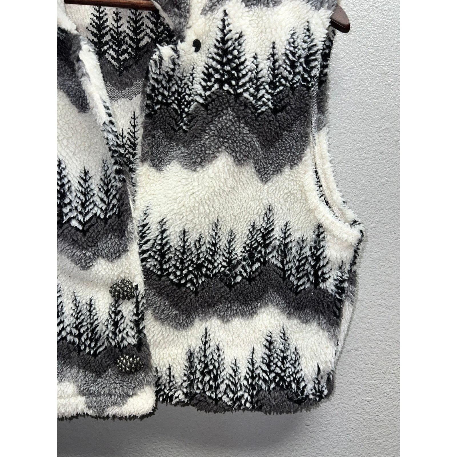 Vintage Womens Pine Cone Designs Sweater Sleeveless Palmer Lake M Size M / US 6-8 / IT 42-44 - 4 Thumbnail