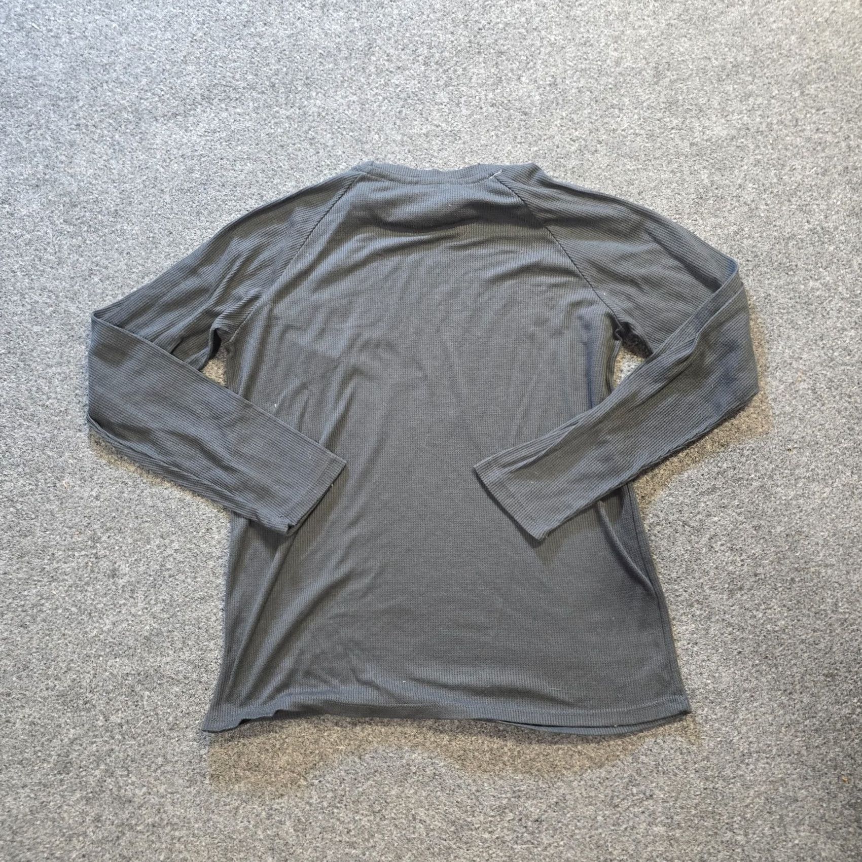 Vintage Wilt Born Top Womens Medium Gray Thermal Waffle Knit Base Layer Long Sleeve Casual Shirt M Gray Thermal Waffle Knit Base Layer Casual Women’s Shirt Size M / US 6-8 / IT 42-44 - 7 Thumbnail