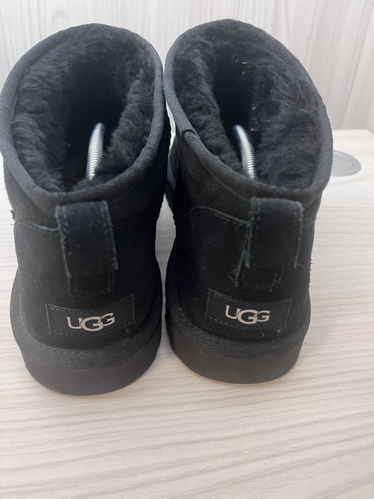 Ugg Classic ultra mini black Size US 12 / EU 45 - 2 Thumbnail