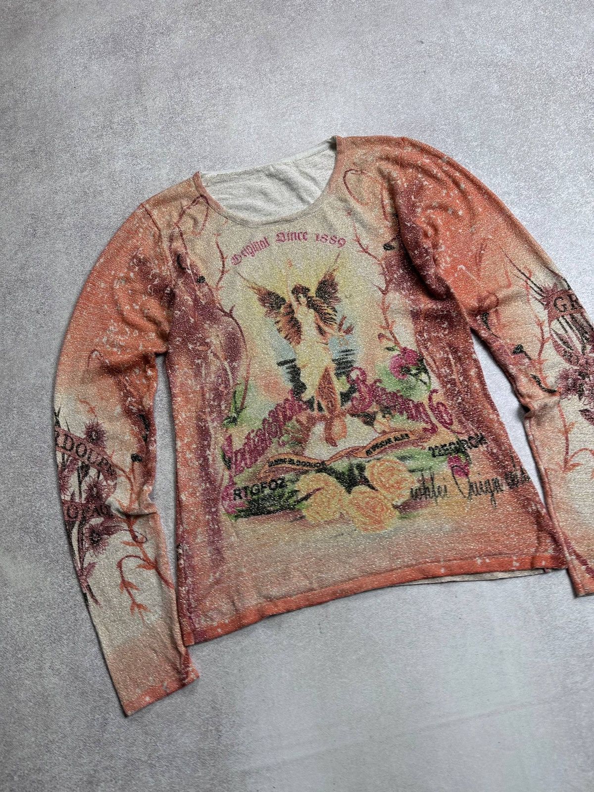 Vintage Vintage JPG Gean Paul Gaultier Style Y2K Skinny Shirt M Size M / US 6-8 / IT 42-44 - 3 Thumbnail