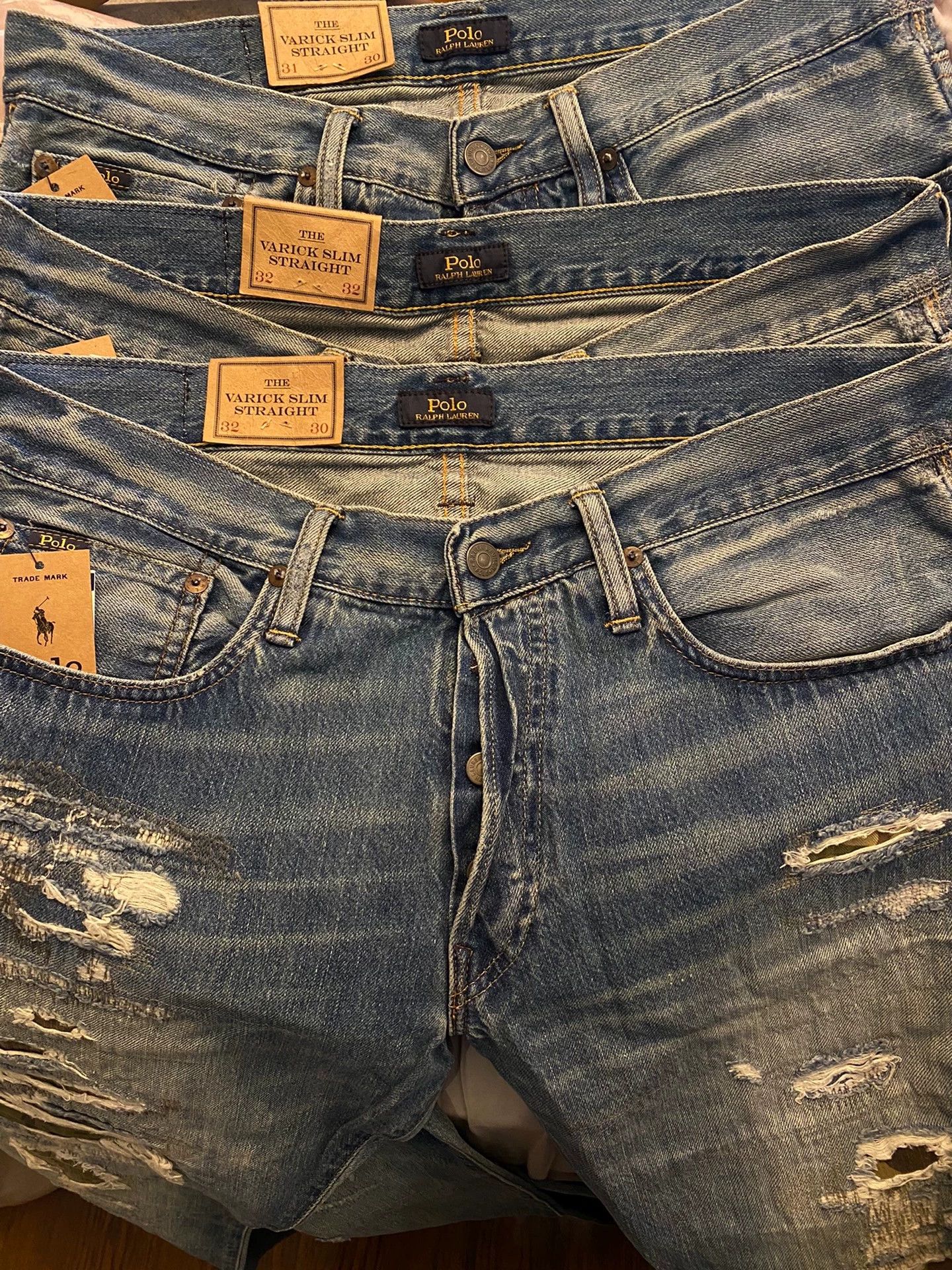 Ralph Lauren RALPH LAUREN RRL RL JEANS NEW 31*30 Size US 31 - 9 Thumbnail